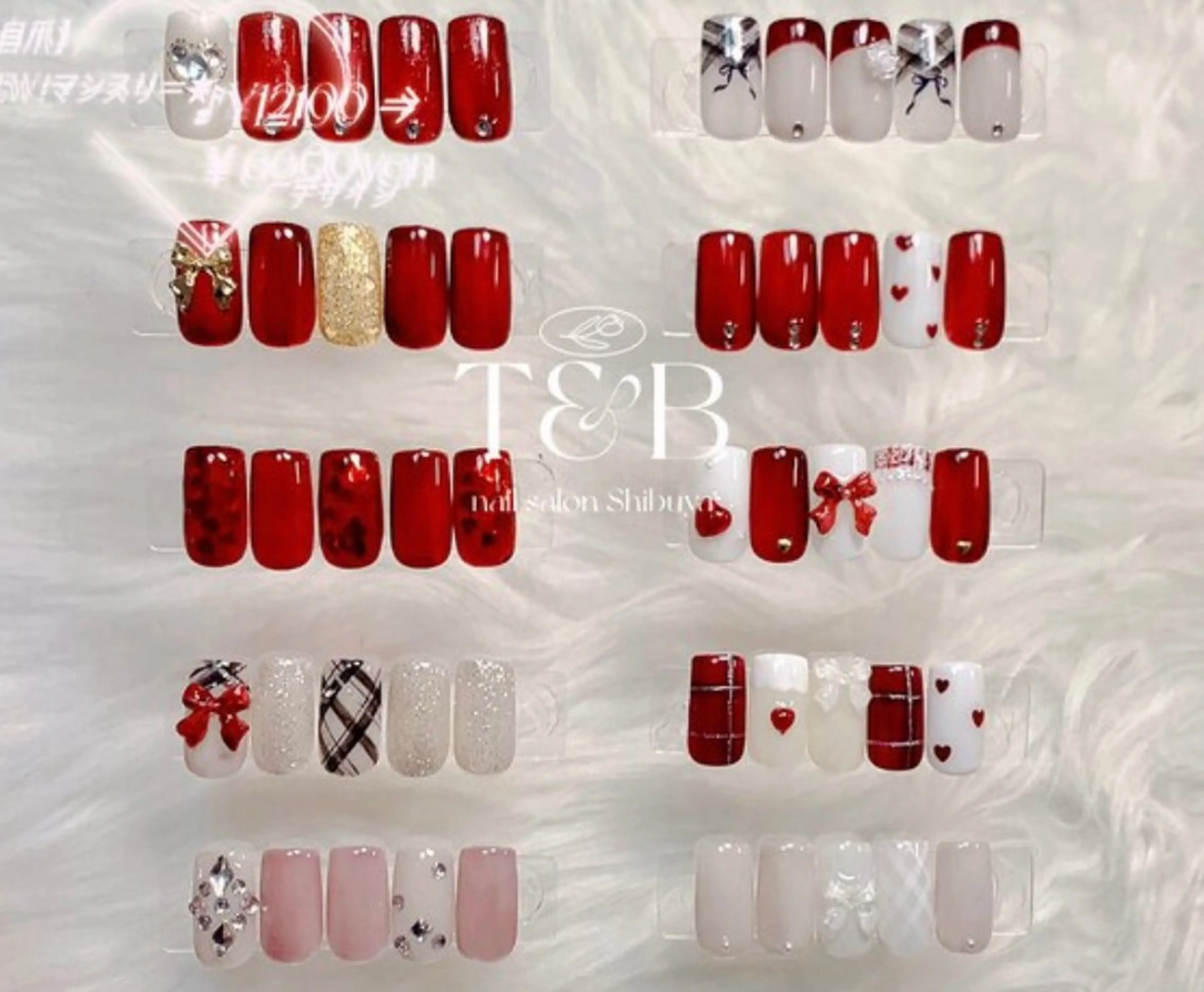 ネイル 渋谷T&B りお ロング無制限中💫のネイルデザイン