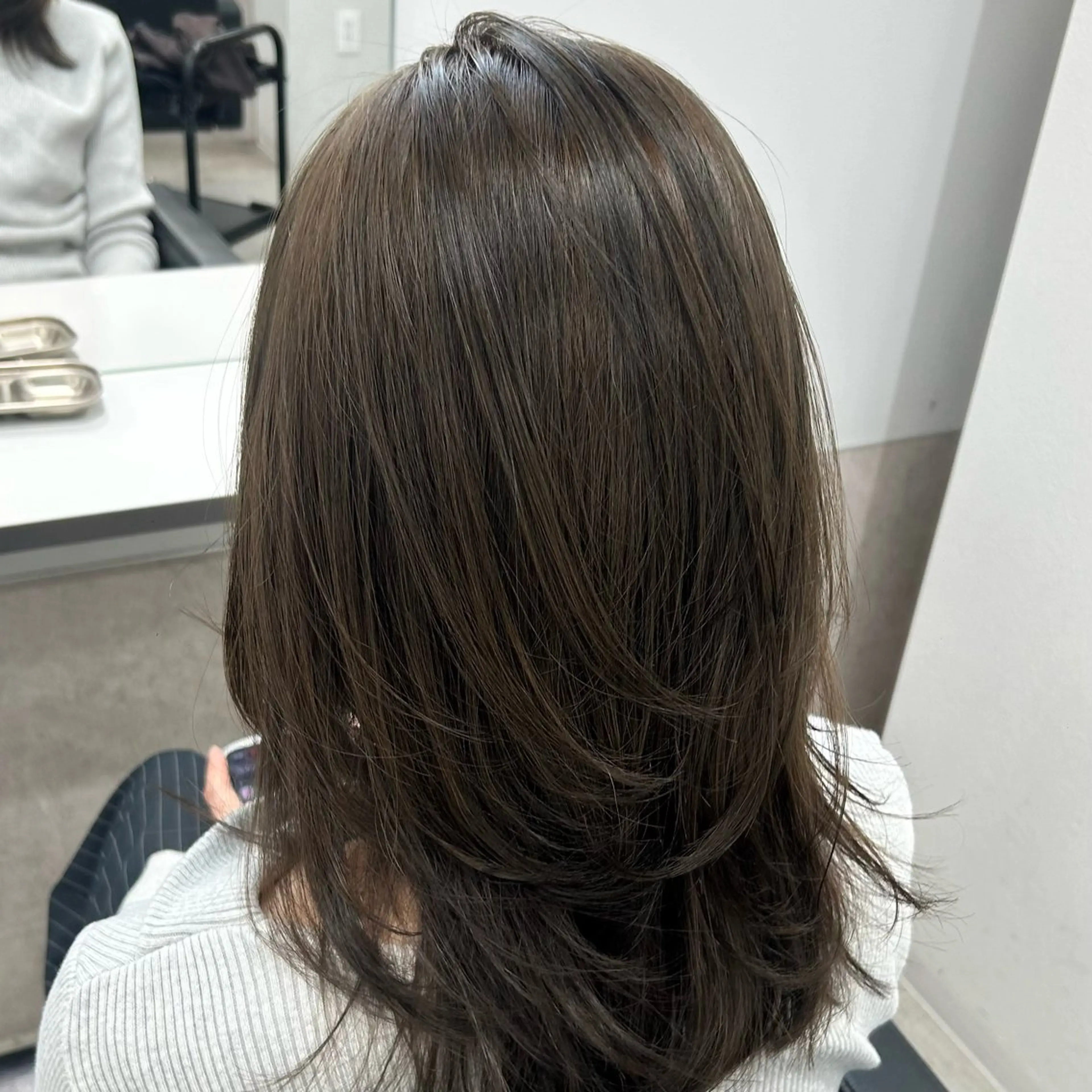 ロング カラー 透明感カラー🫧 arinaのヘアスタイル