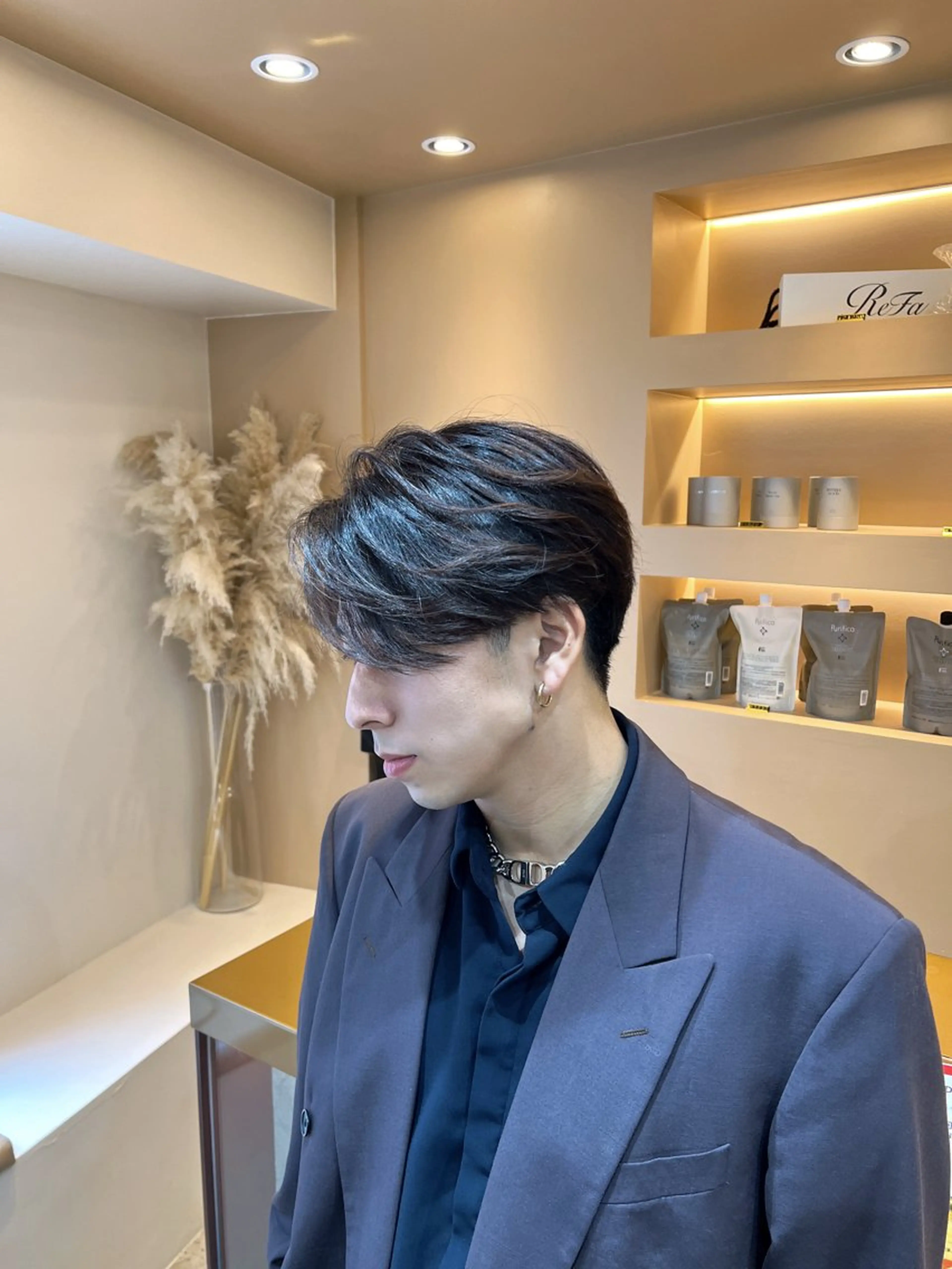 ショート カラー パーマ ヘアアレンジ メンズ カット ヘアカラー トリートメント ✨美髪矯正×髪質改善 🍎カイト🍎渋谷のヘアスタイル