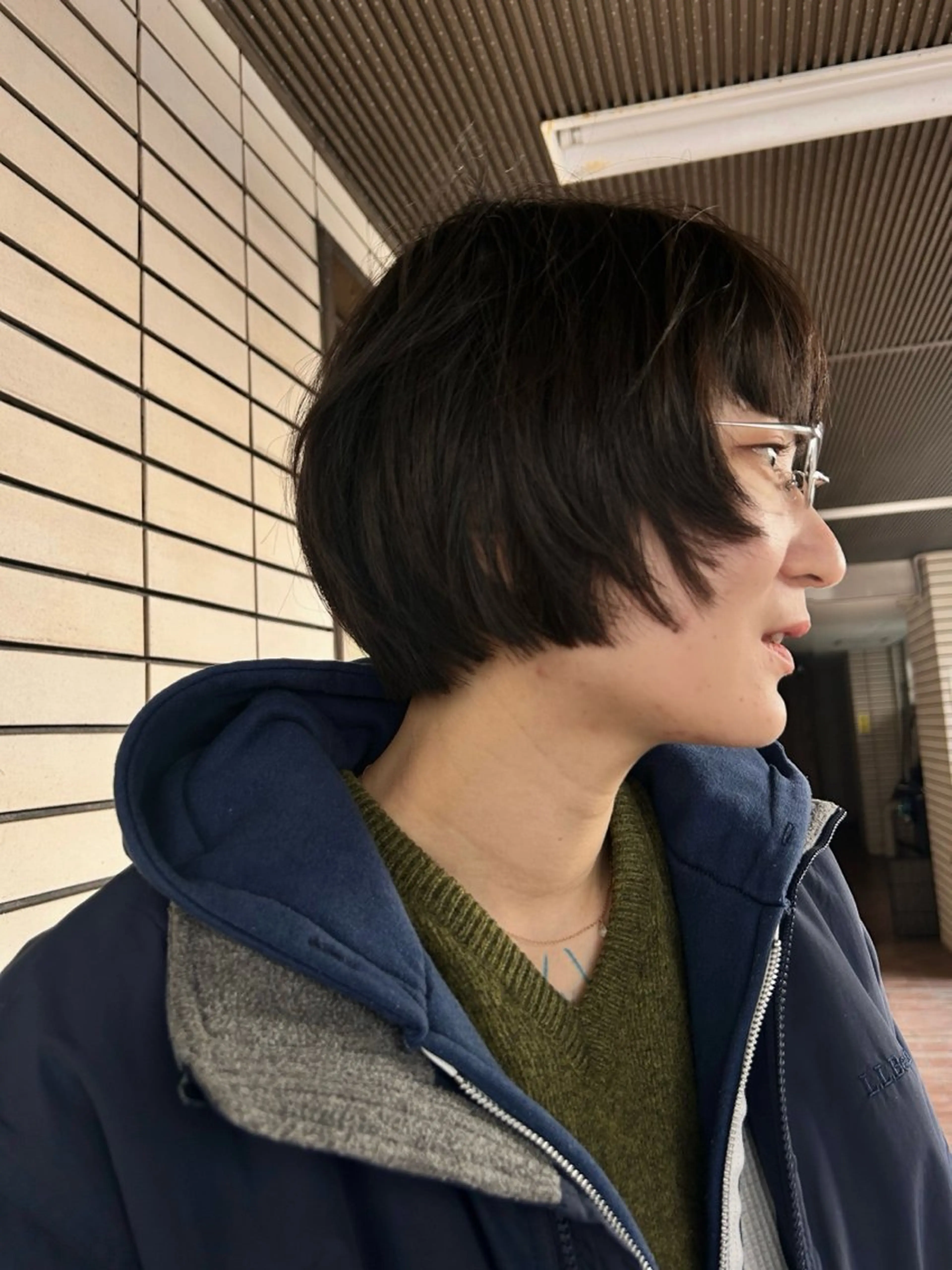 ショート デザインカット/ パーマ/nanaのヘアスタイル