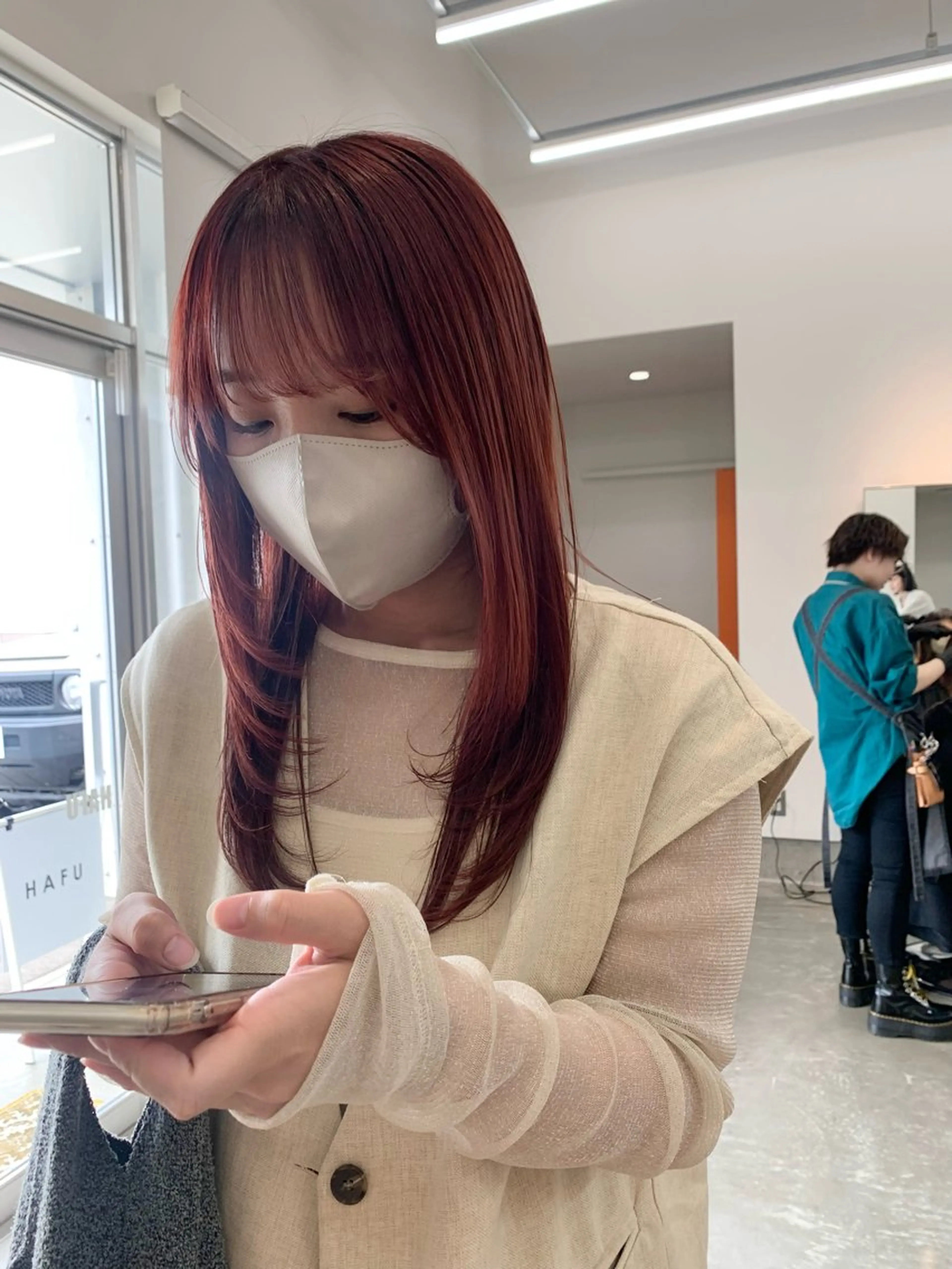 【🫧ミニモ限定価格🫧】カット＋イルミナカラー＋高濃度トリートメントの写真