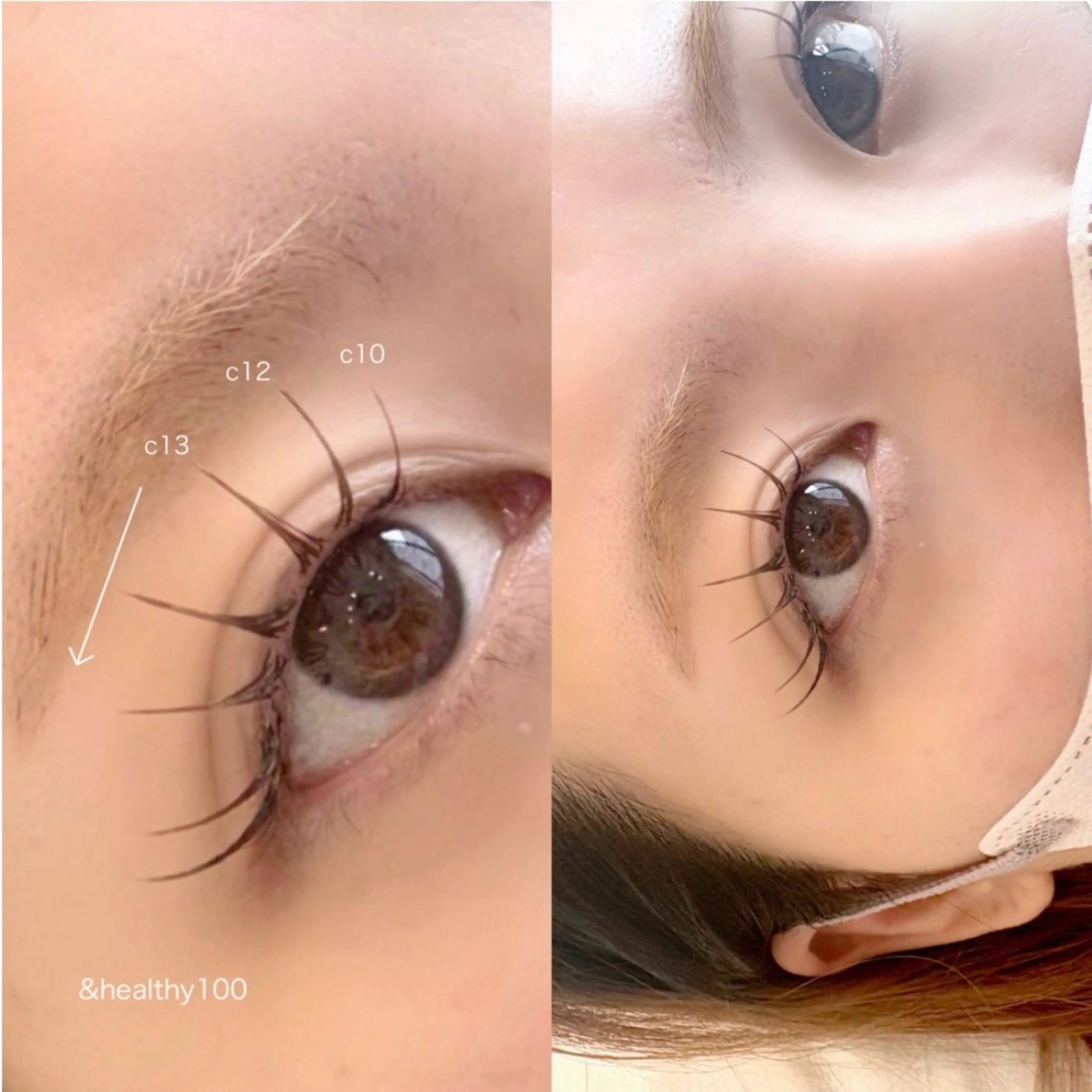 マツエク・マツパ LOWE / Chiakiのマツエク・マツパデザイン