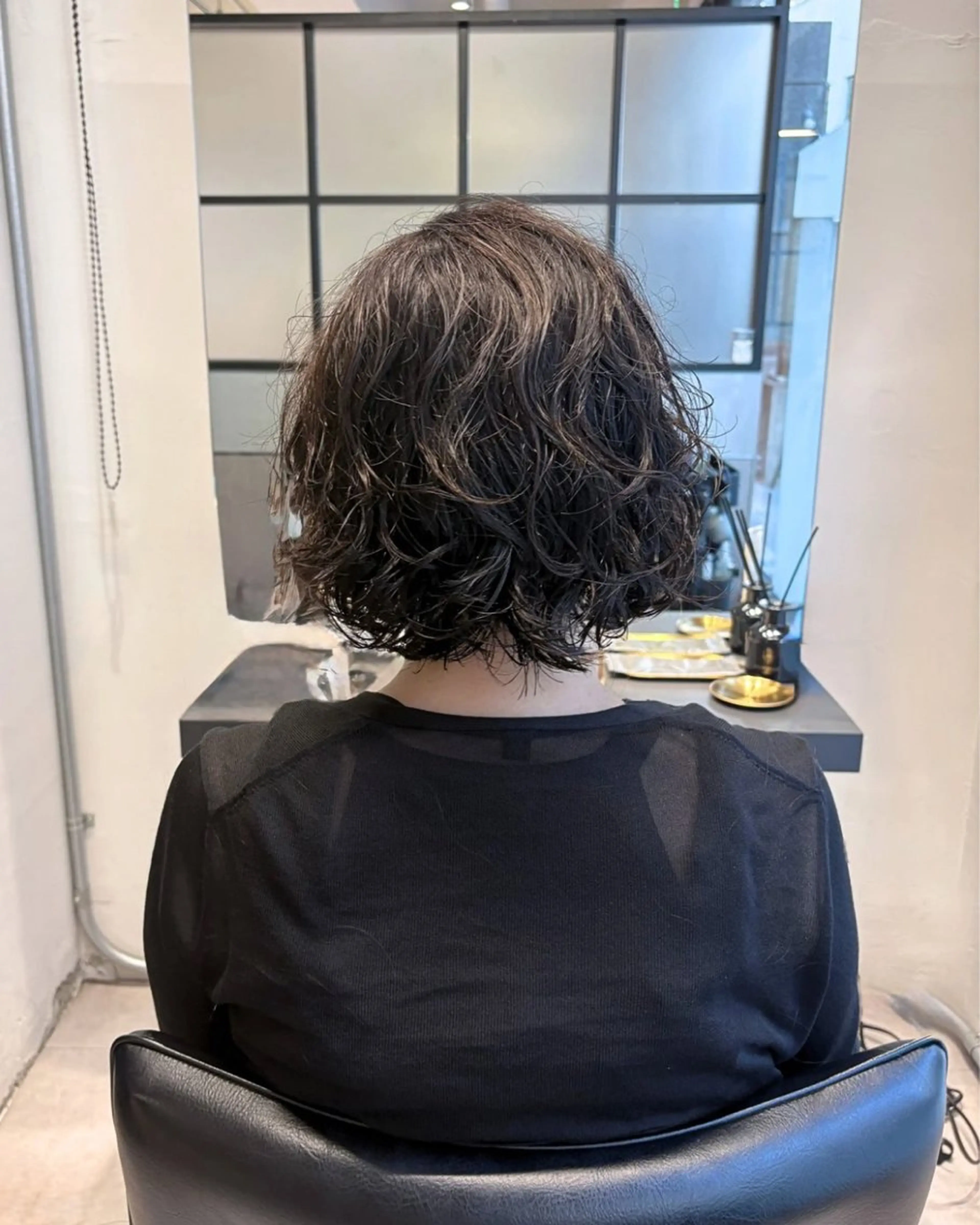 ショート カラー ハイライトカラー くせ毛 ハイライト ヘアカラー トリートメント DX SHARE SALON所属・matka白髪ぼかし 大人ヘア/KEIKOのヘアスタイル