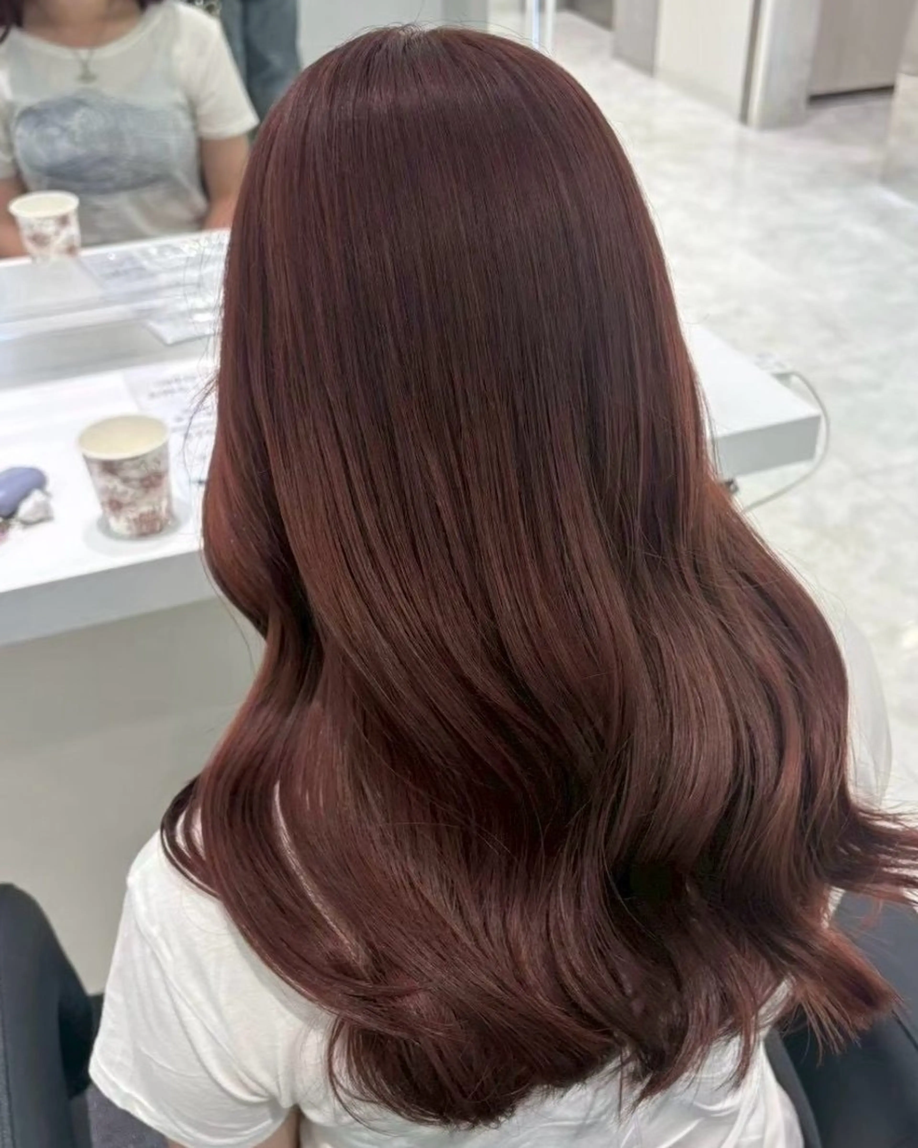 セミロング ヘアカラー トリートメント 越智 海斗のヘアスタイル