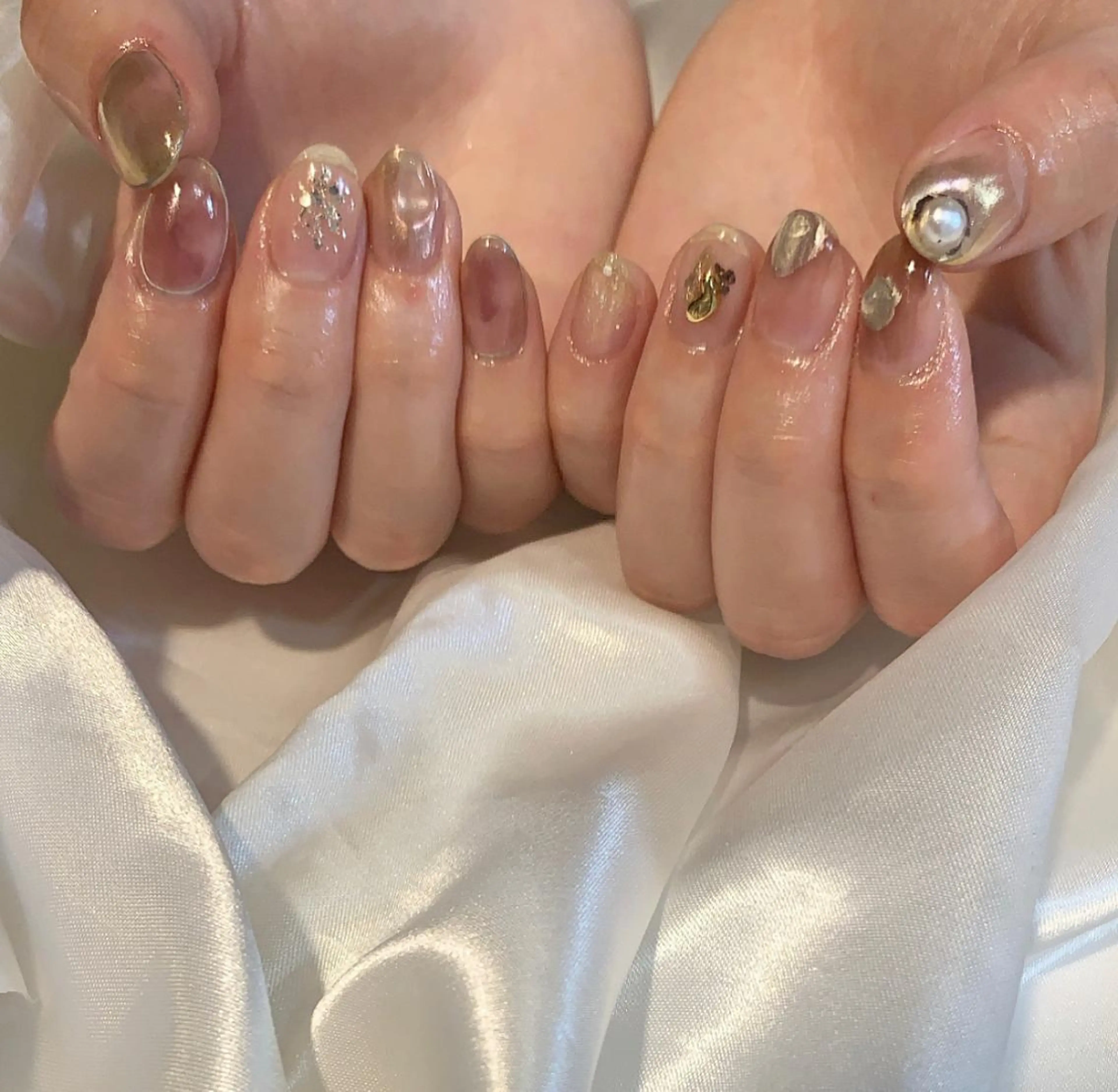 ネイル ハンドネイル にしぐち はるかのネイルデザイン