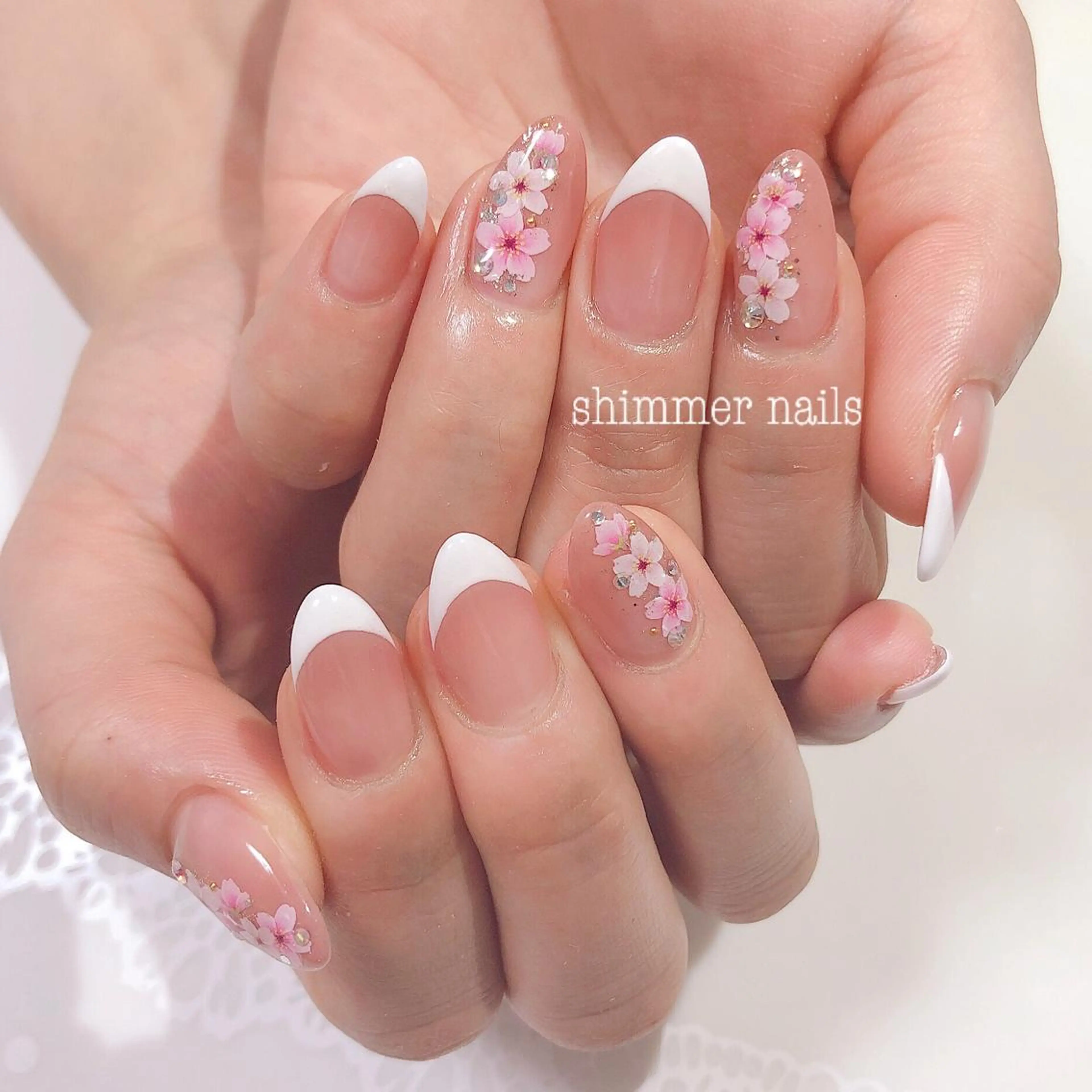 ネイル 持ち込み shimmer nailsのネイルデザイン