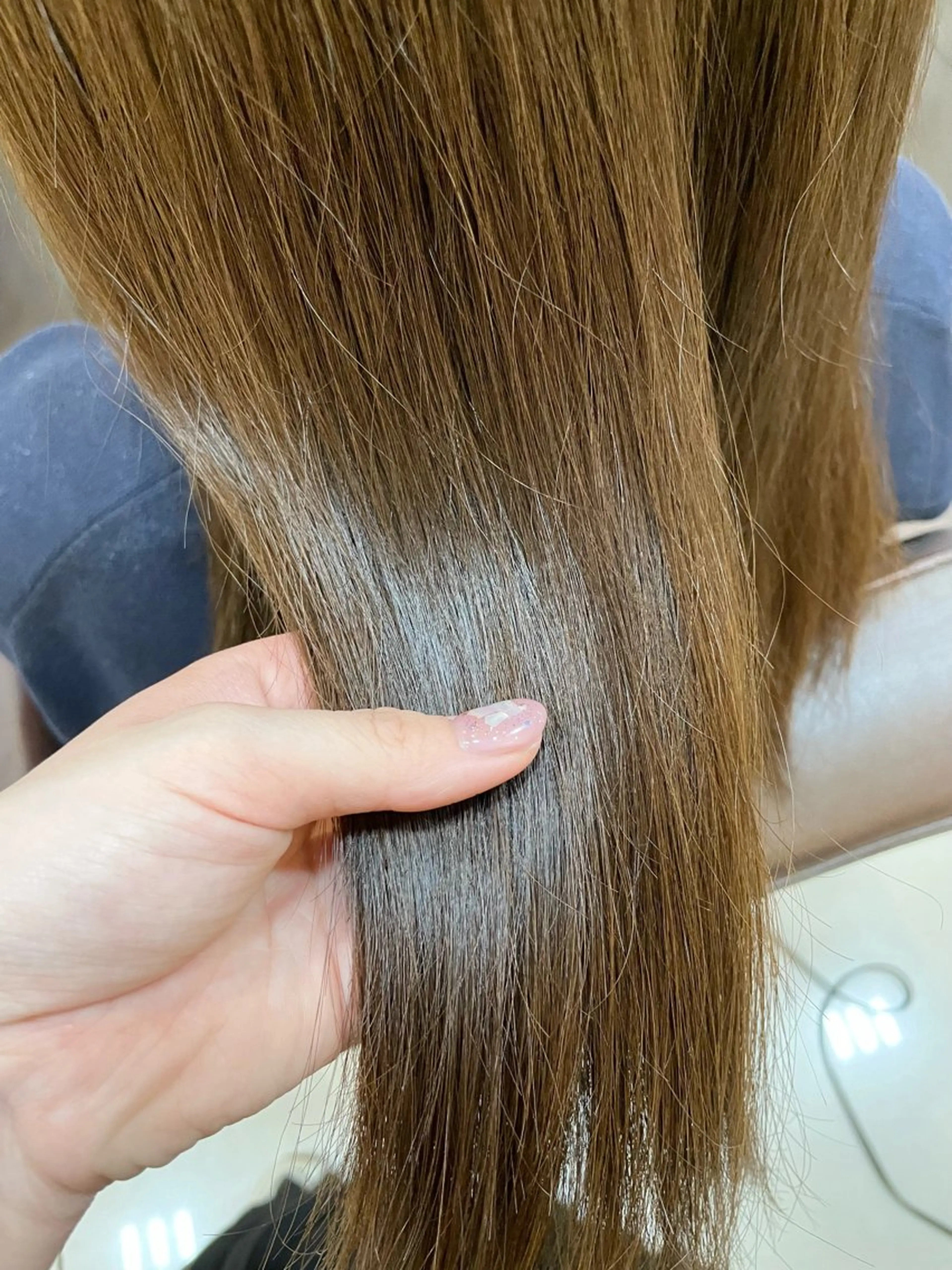 ミディアム カット ヘアカラー トリートメント 似合わせまつパ× 透け感カラー/ゆりのヘアスタイル