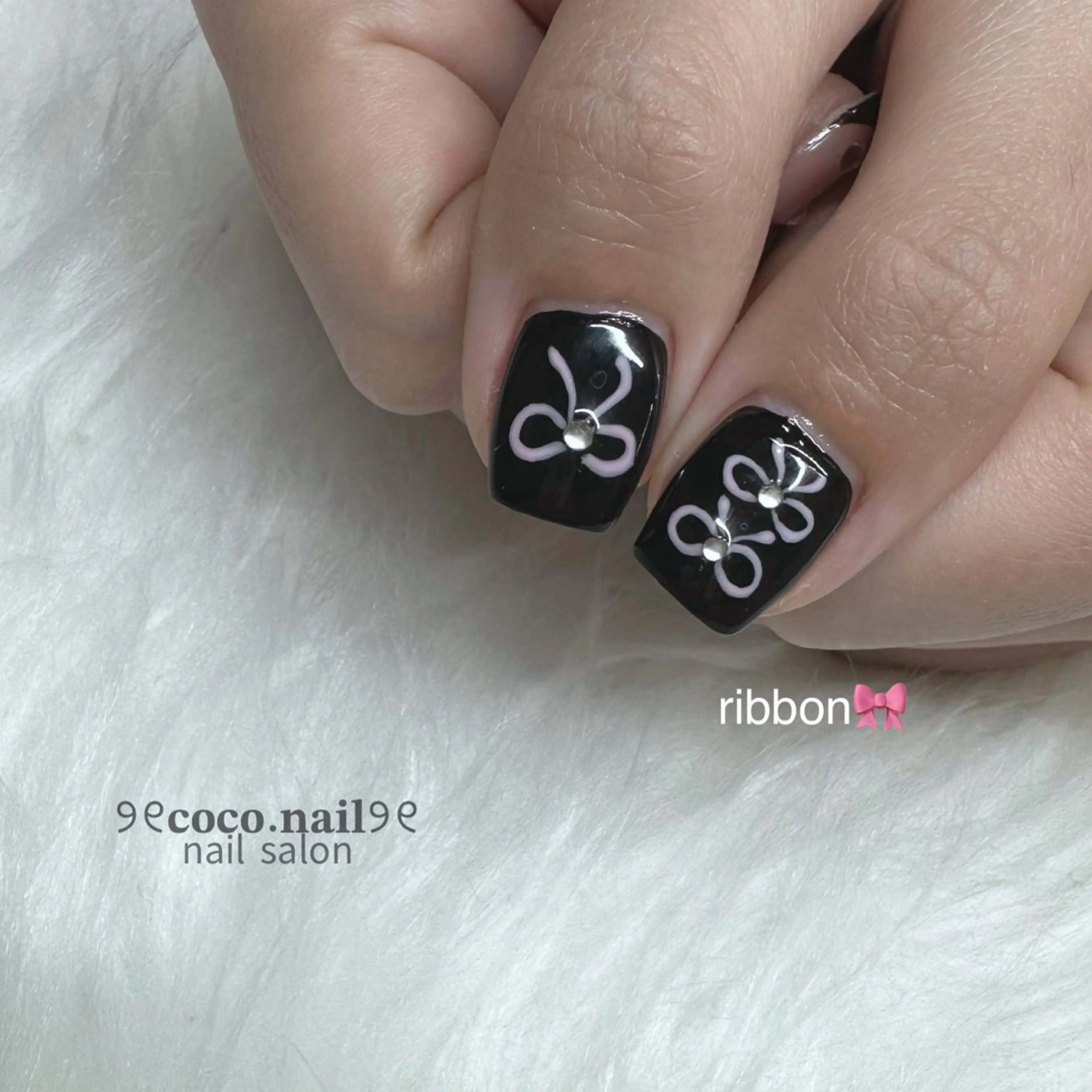 ネイル lili.nail y2k/長さ出しのネイルデザイン