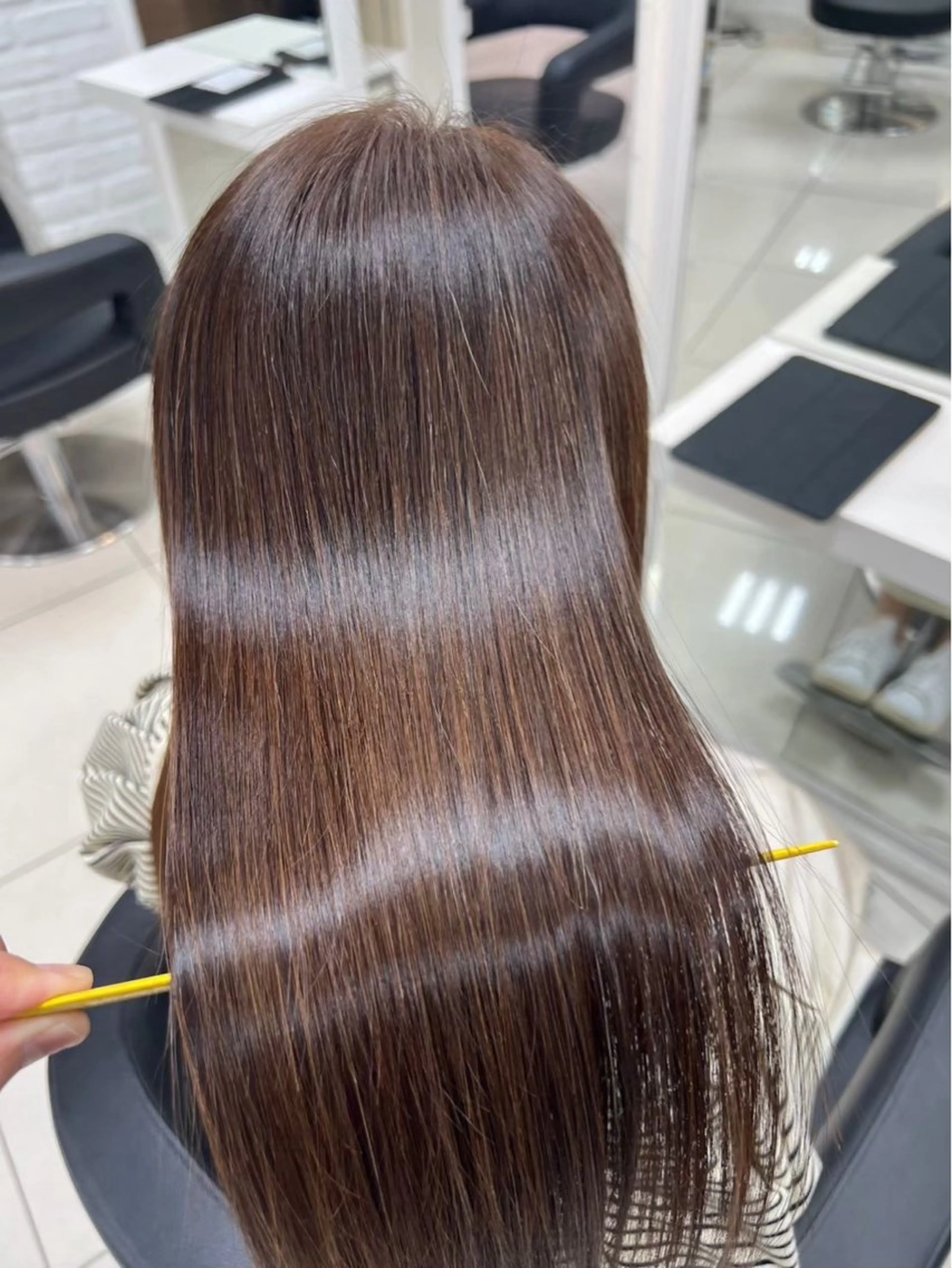 ロング パーマ 縮毛矯正特化🫧✨ ヒュウガのヘアスタイル