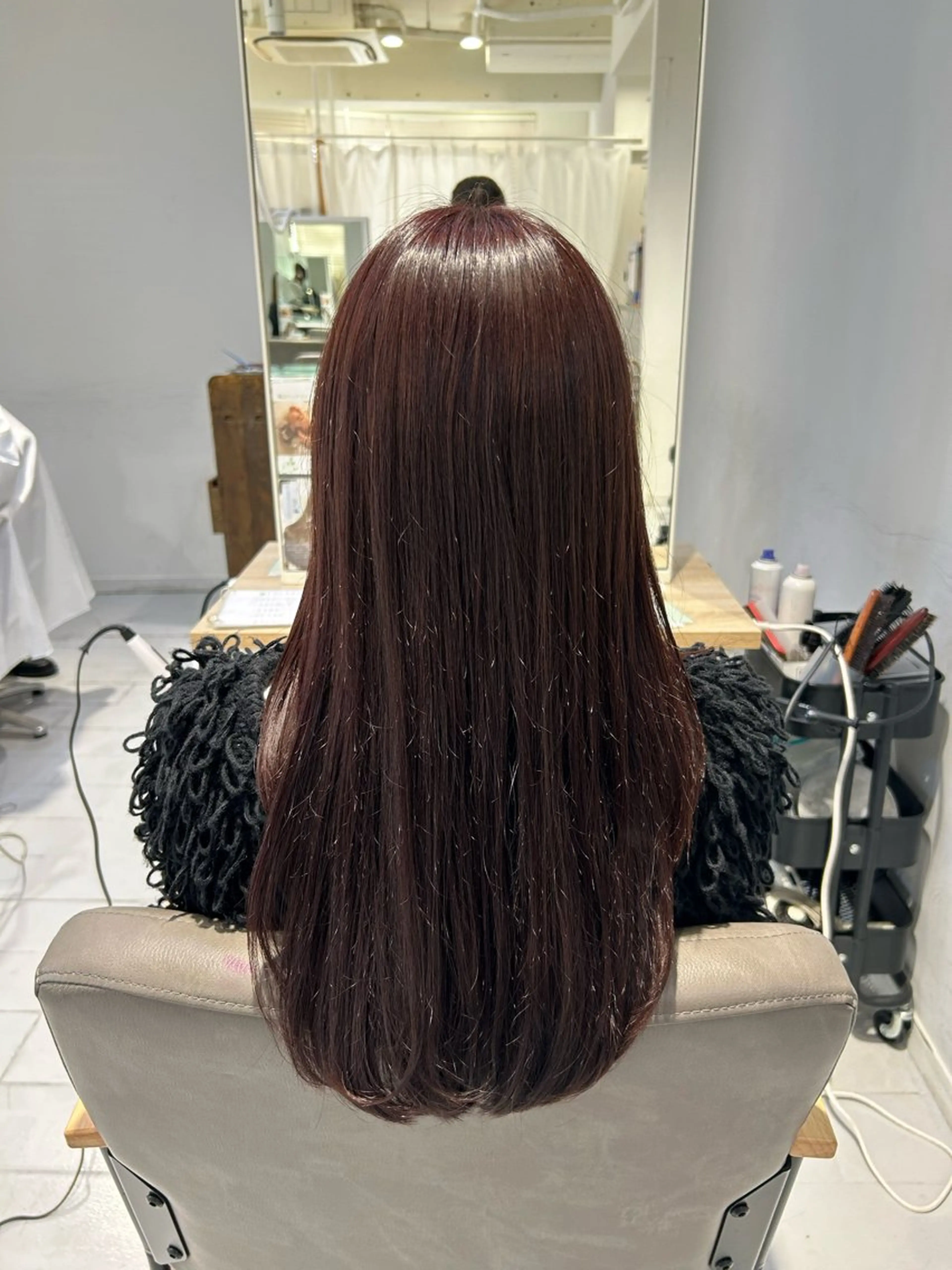 ロング 韓国ヘア ‎⟡.·KANA🐥のヘアスタイル