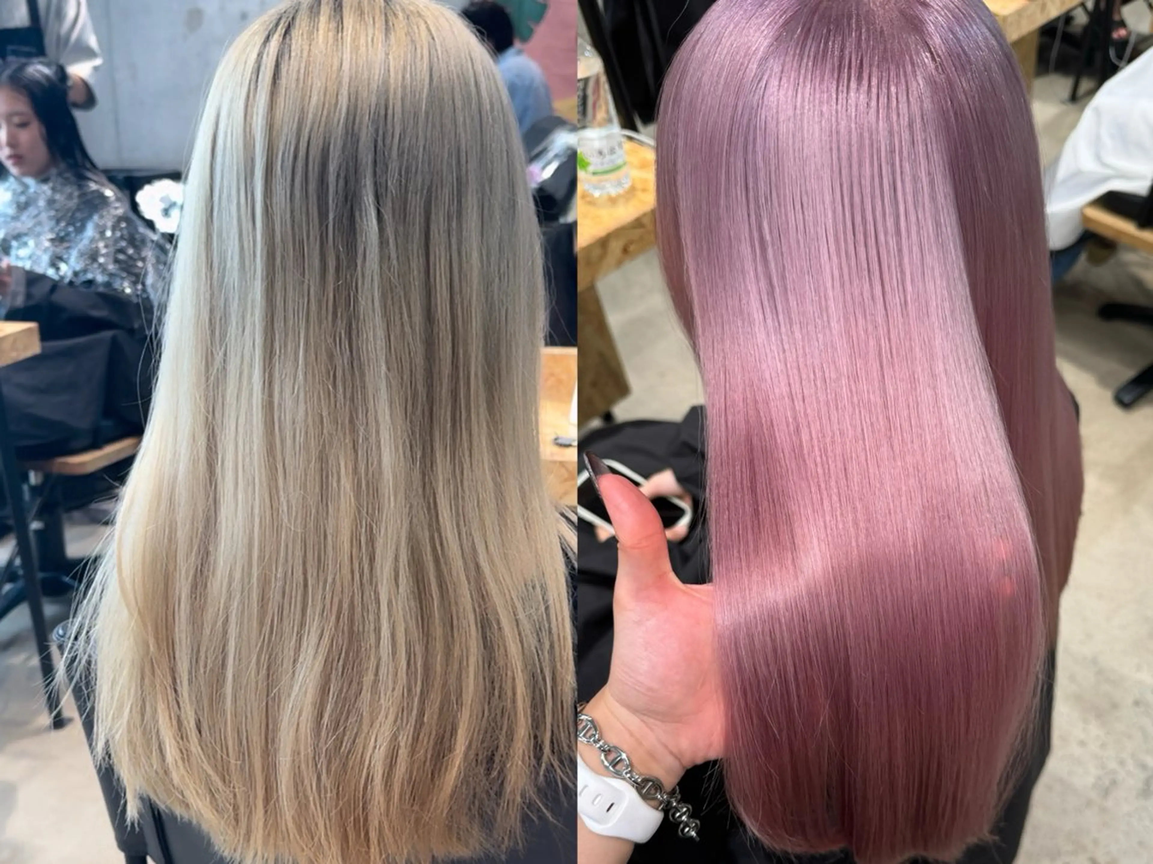 【期間限定価格４０％オフ】2回ケアブリーチカラー＋トリートメント　[原宿/ブリーチ]の写真