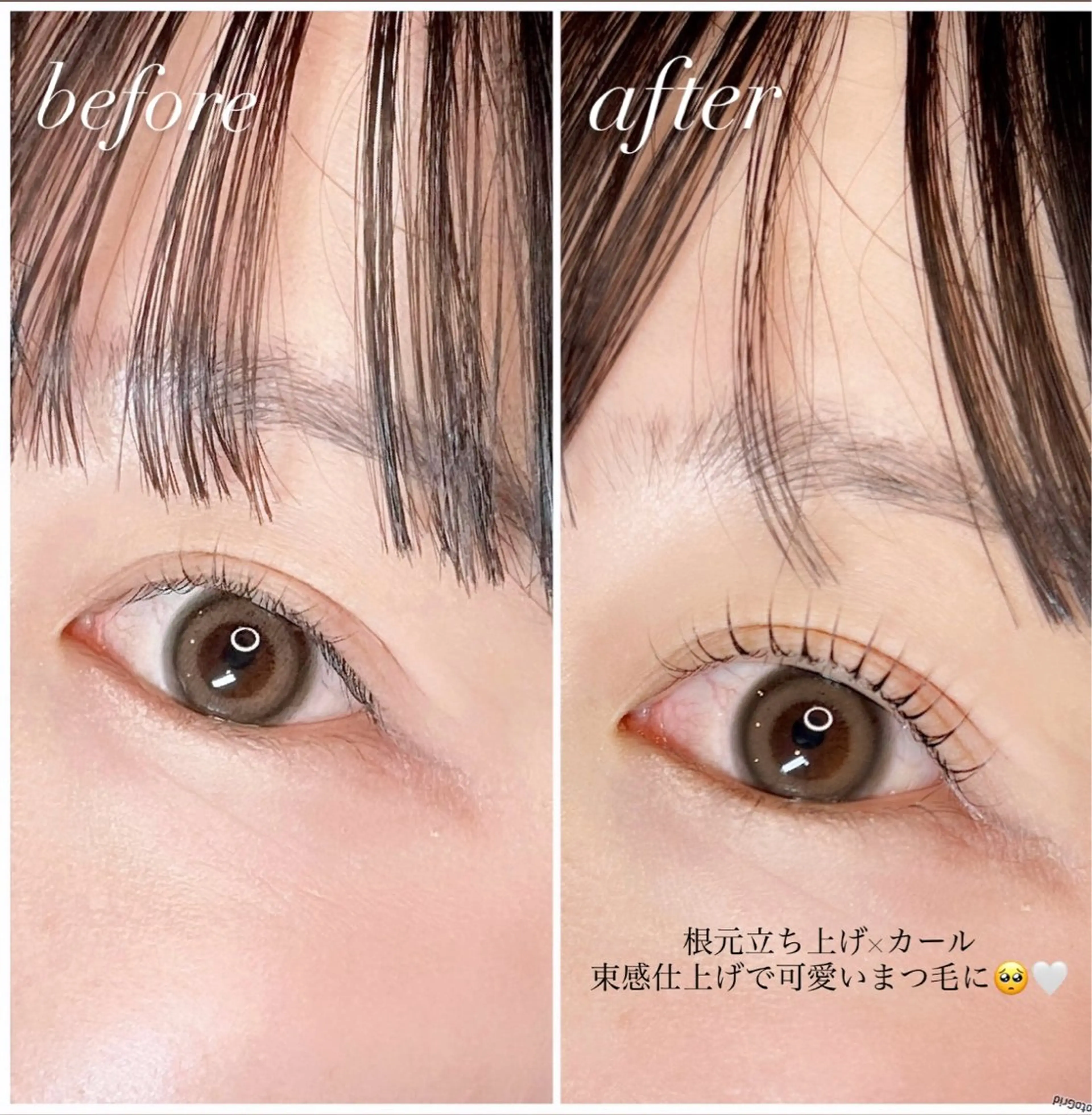マツエク・マツパ Eye Riche chikaのマツエク・マツパデザイン