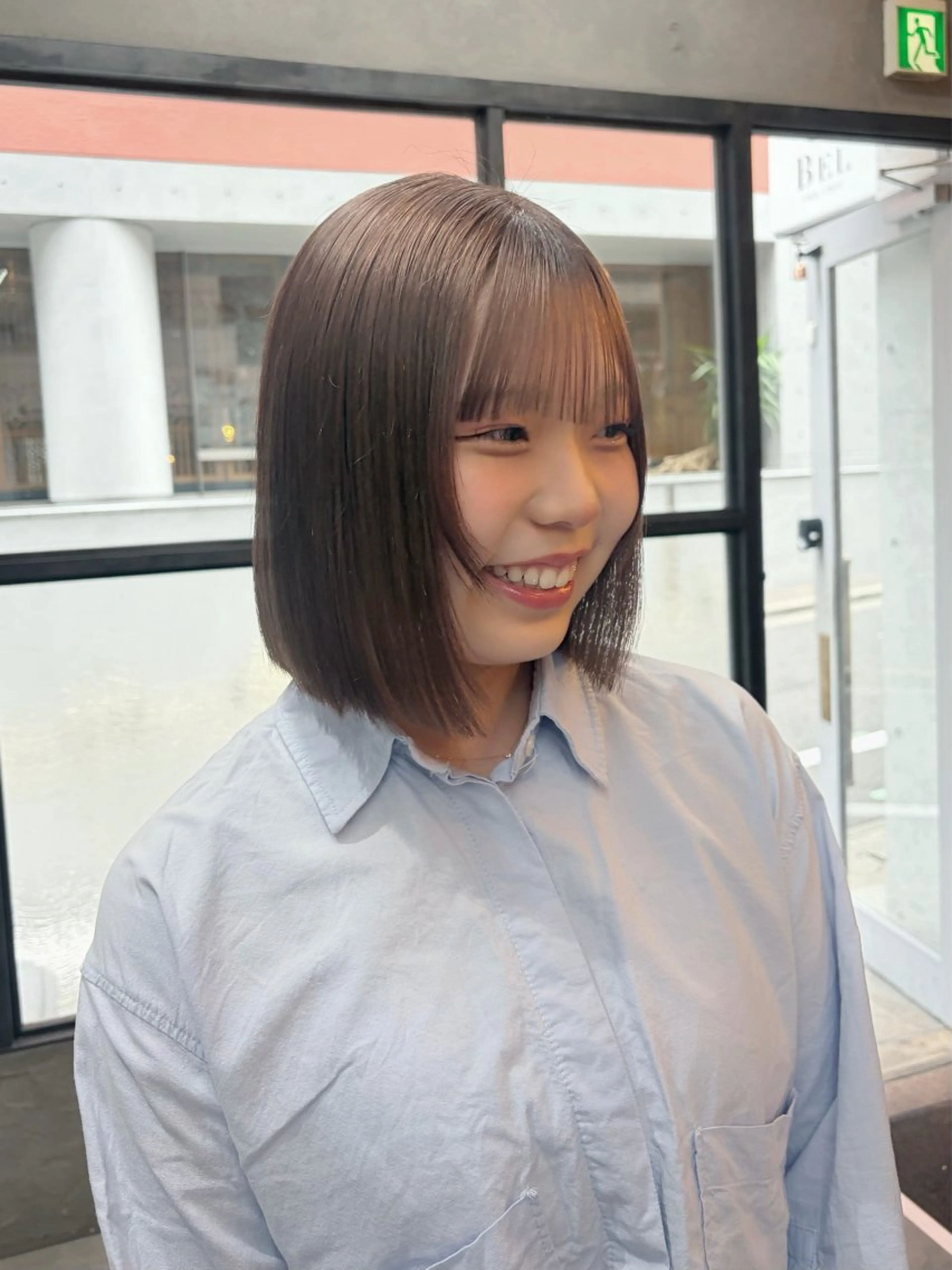 縮毛矯正モデル💇‍♀️の写真