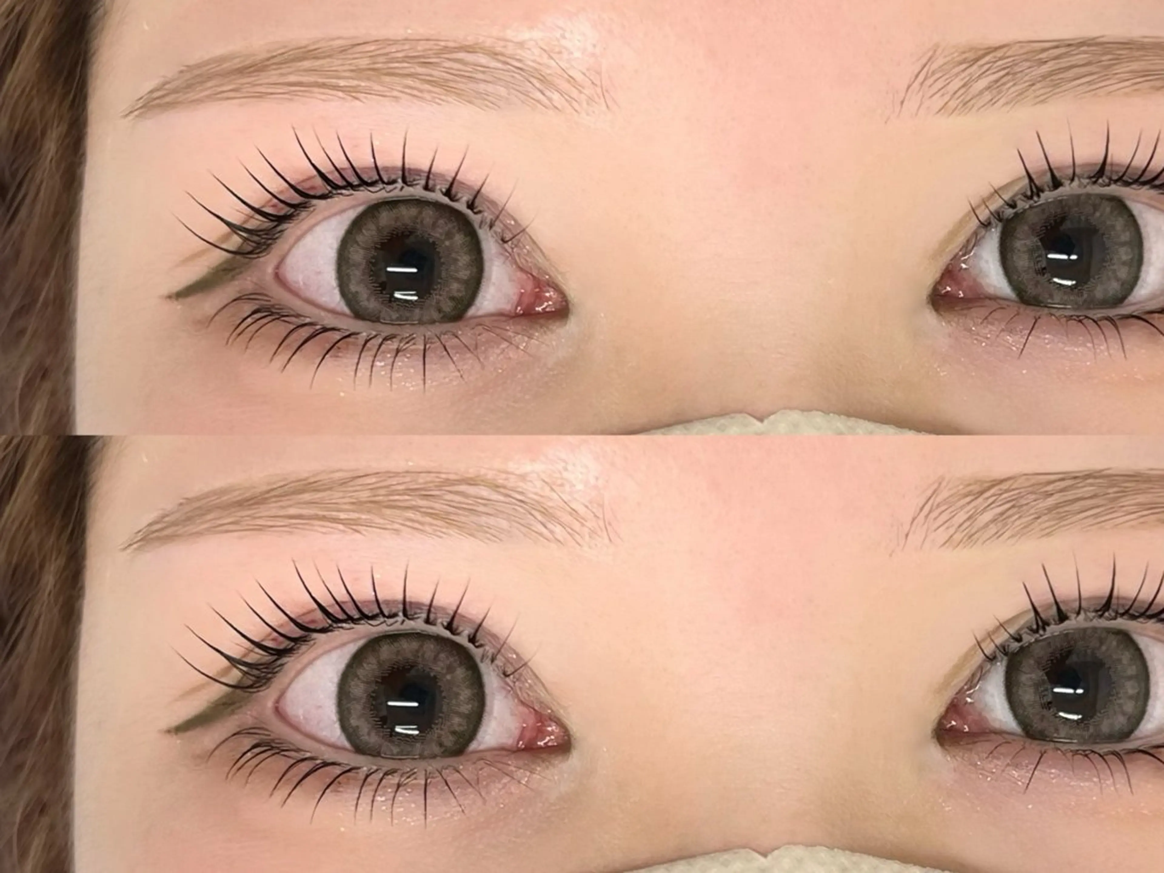 マツエク・マツパ ナチュラル 下まつげエクステ 一重×まつ毛パーマ rina 🪩💞の眉毛・アイブロウイメージ