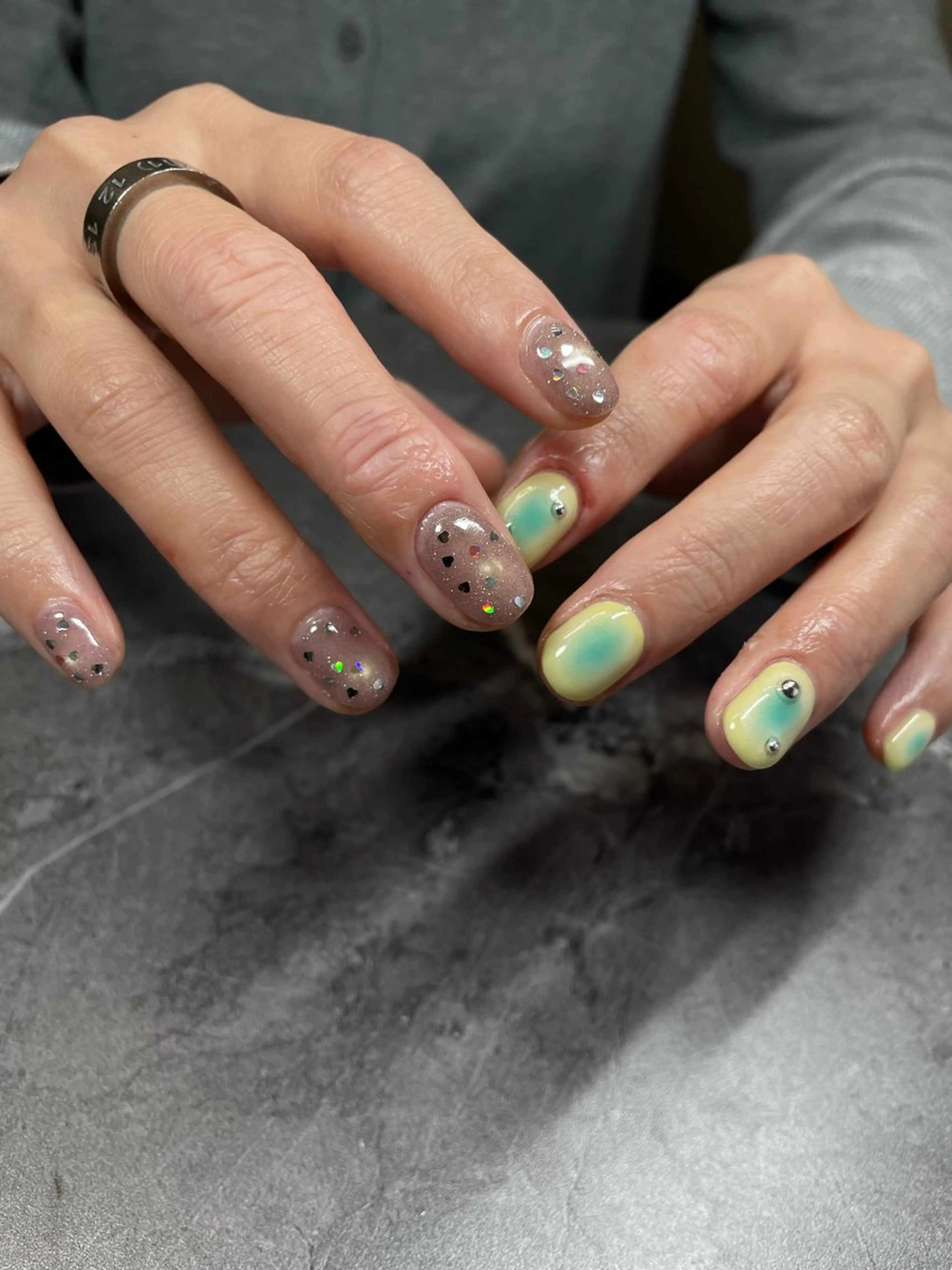 ネイル ハンドネイル nail salon 3🌞越谷のネイルデザイン