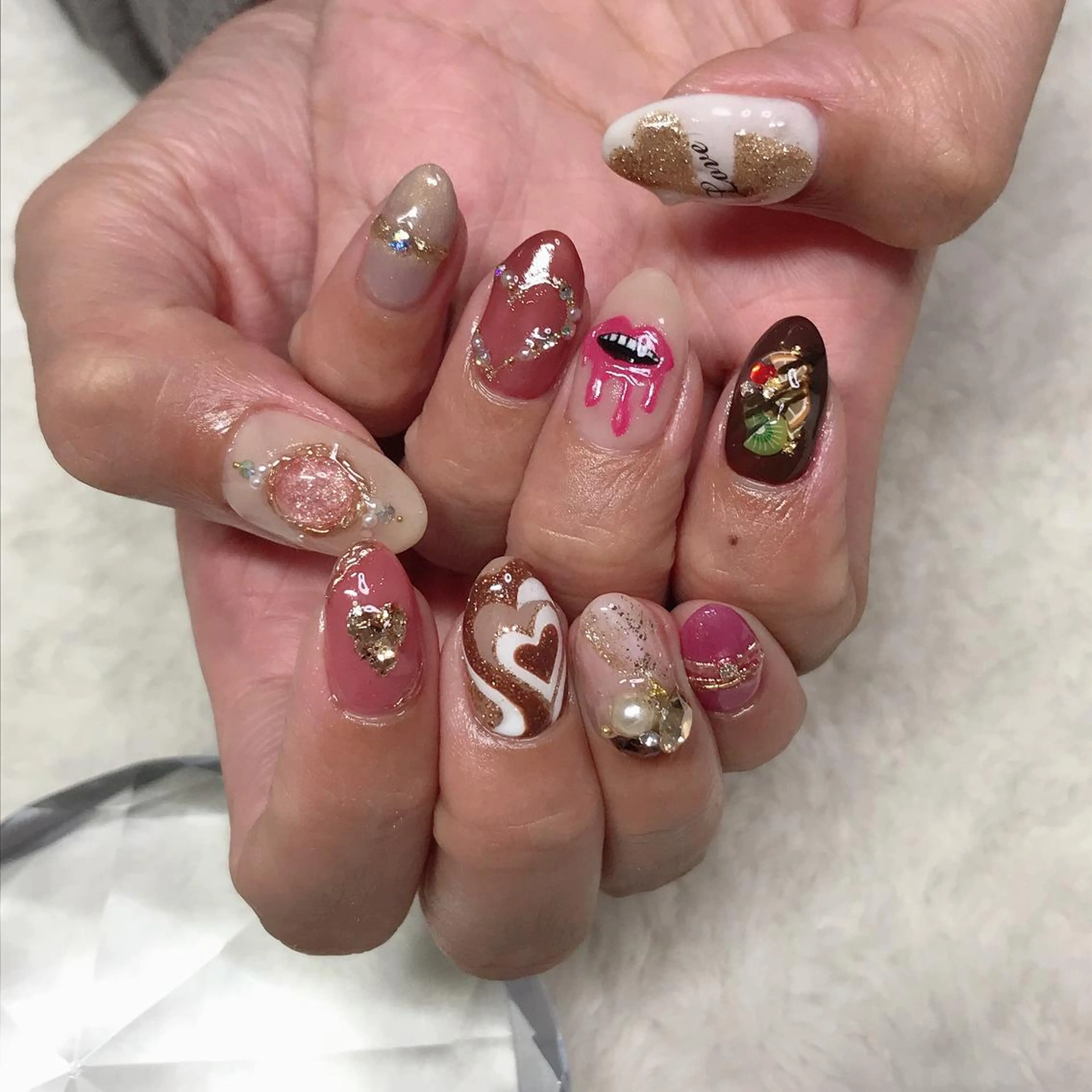 ネイル 🩵池袋heart nail🩵のネイルデザイン