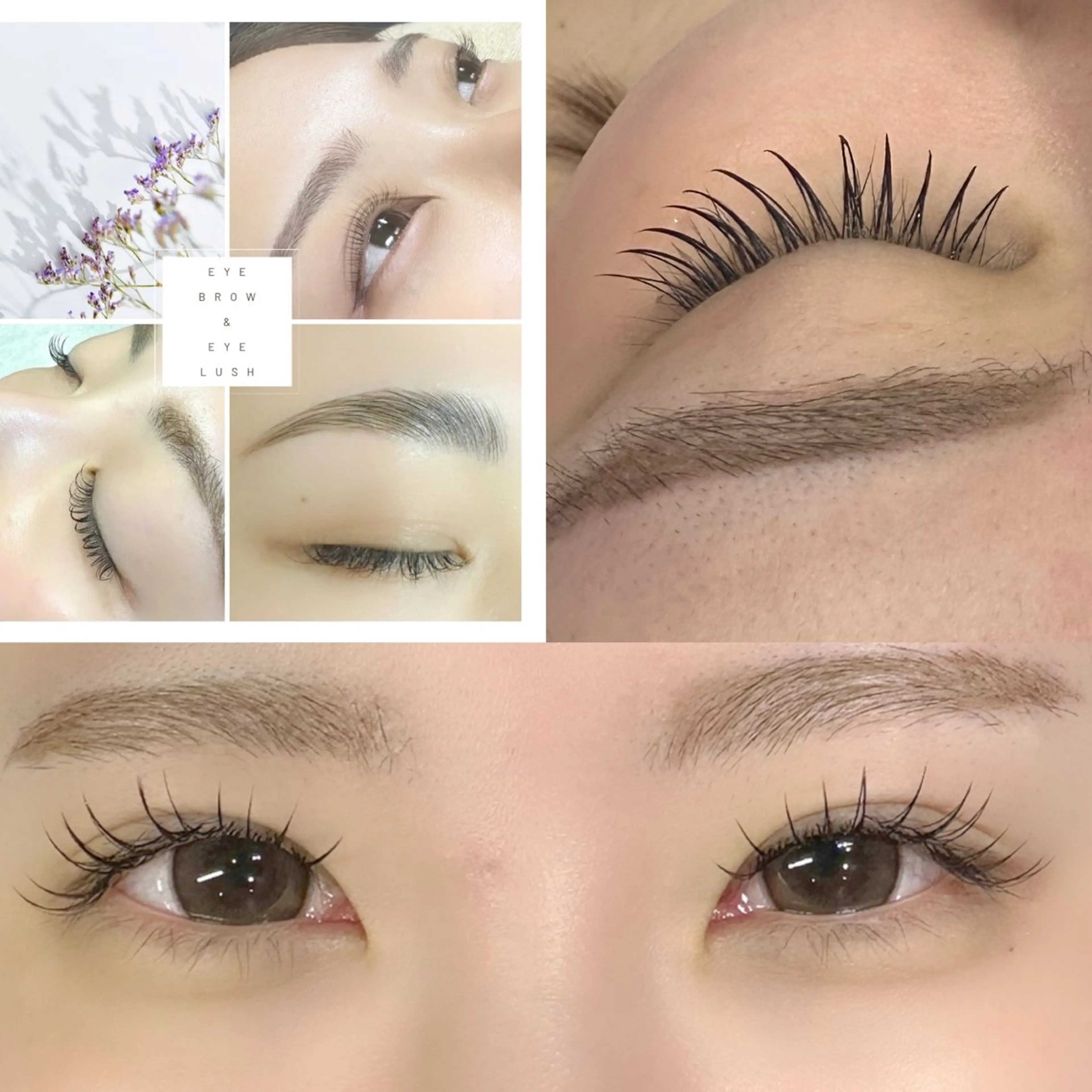 マツエク・マツパ キュート フラットラッシュ ナチュラル MU-BE IKUKO⭐︎のマツエク・マツパデザイン