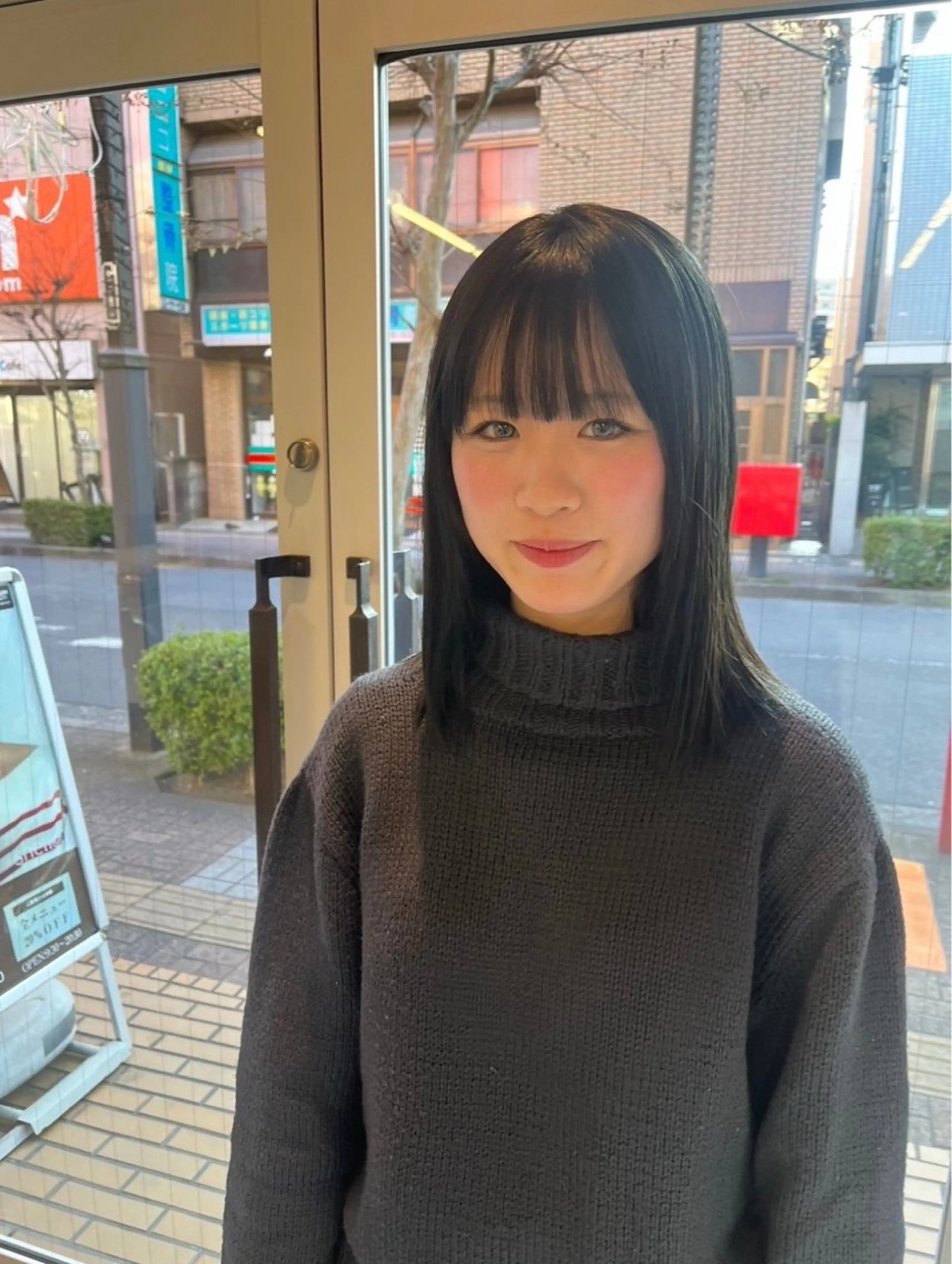 ショート カラー 黒髪 🍓艶髪/艶カラー しんたに🌈のヘアスタイル