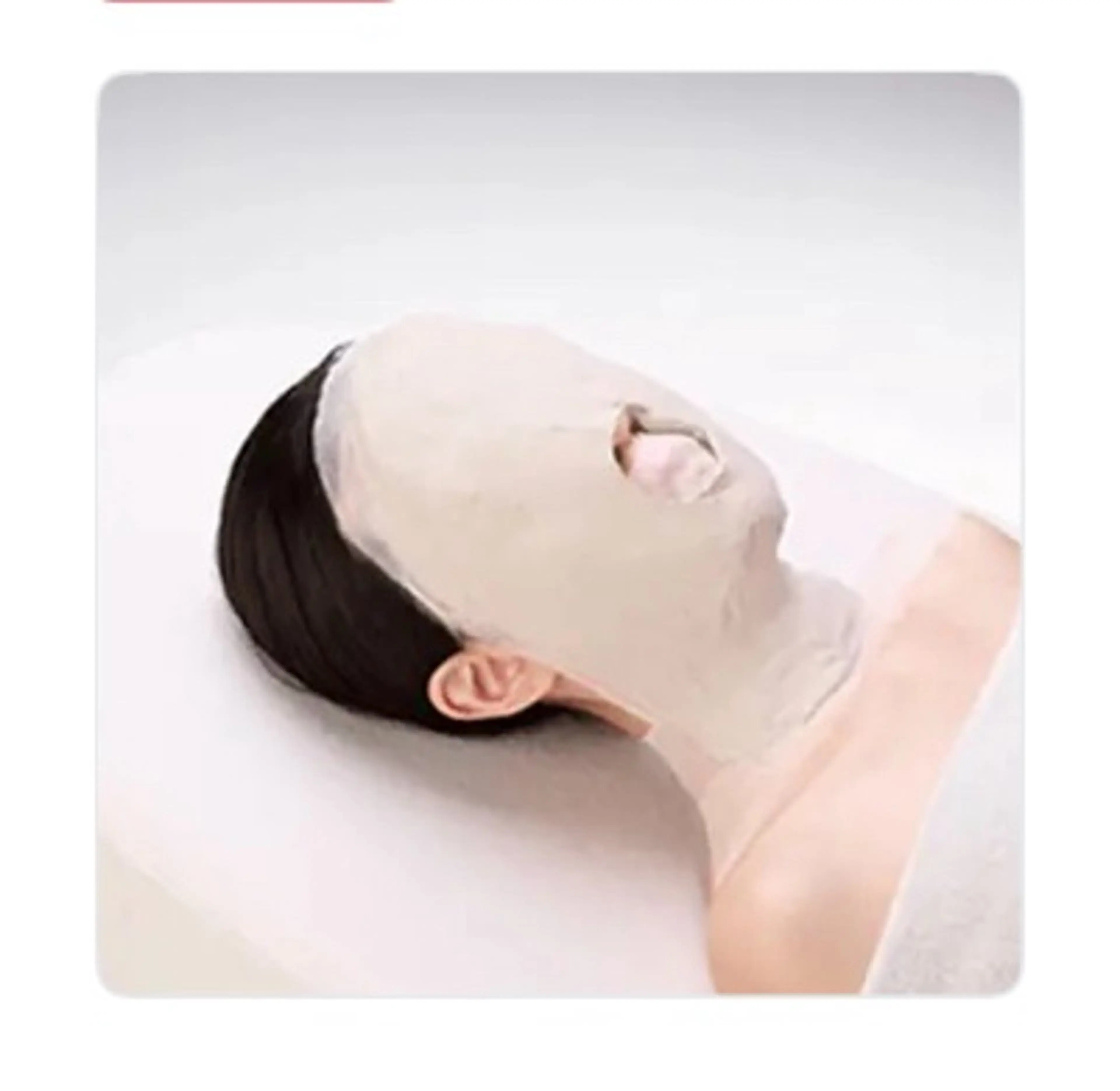 人気No.１メニュー❣️最強エイジングBA.リンクルショット使用エステ✨圧倒的なハリツヤ　首まで石膏マスク💆‍♀️の写真