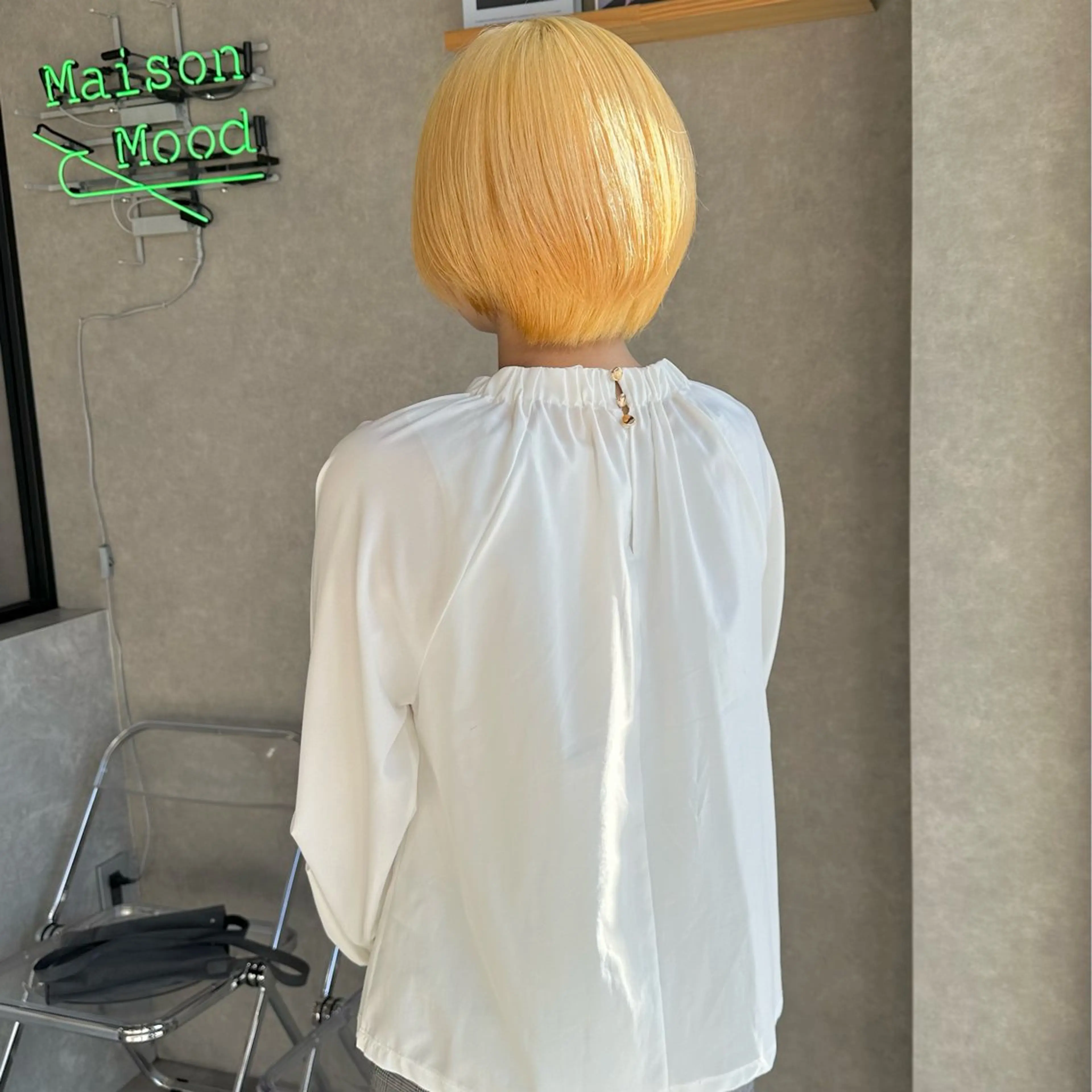 ショート カラー はちすか るかのヘアスタイル