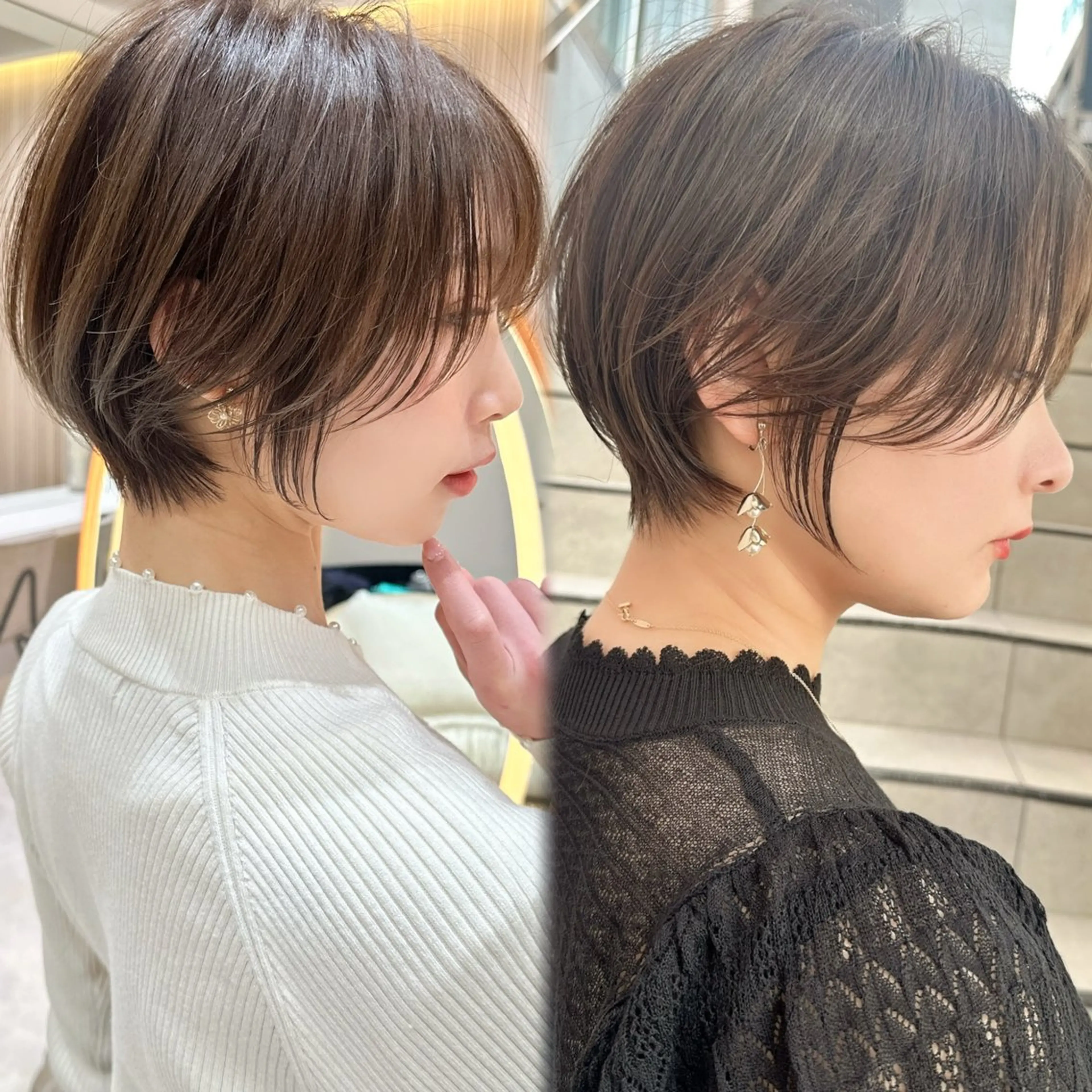 ショート カラー カット レイヤー❣️縮毛矯 川村利幸のヘアスタイル