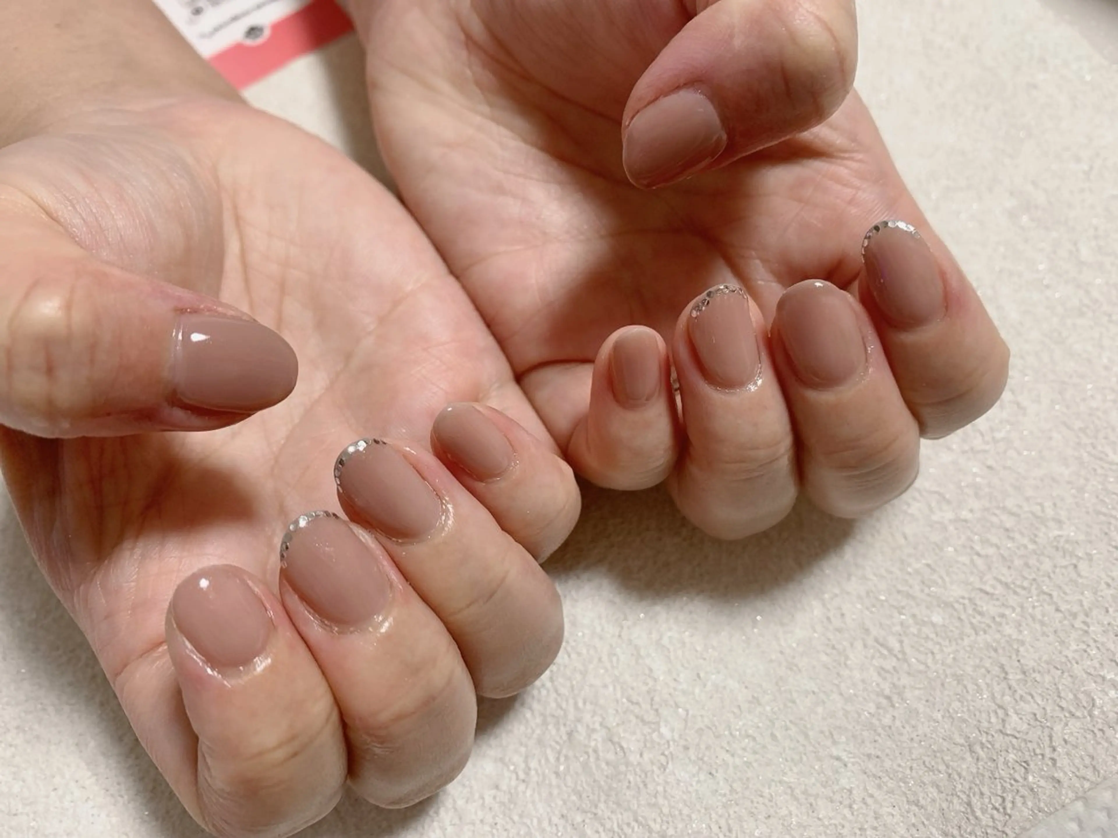 ネイル ジェルネイル メンズネイル ワンカラーネイル パラジェル シンプルネイル kiki nail たまプラーザのネイルデザイン