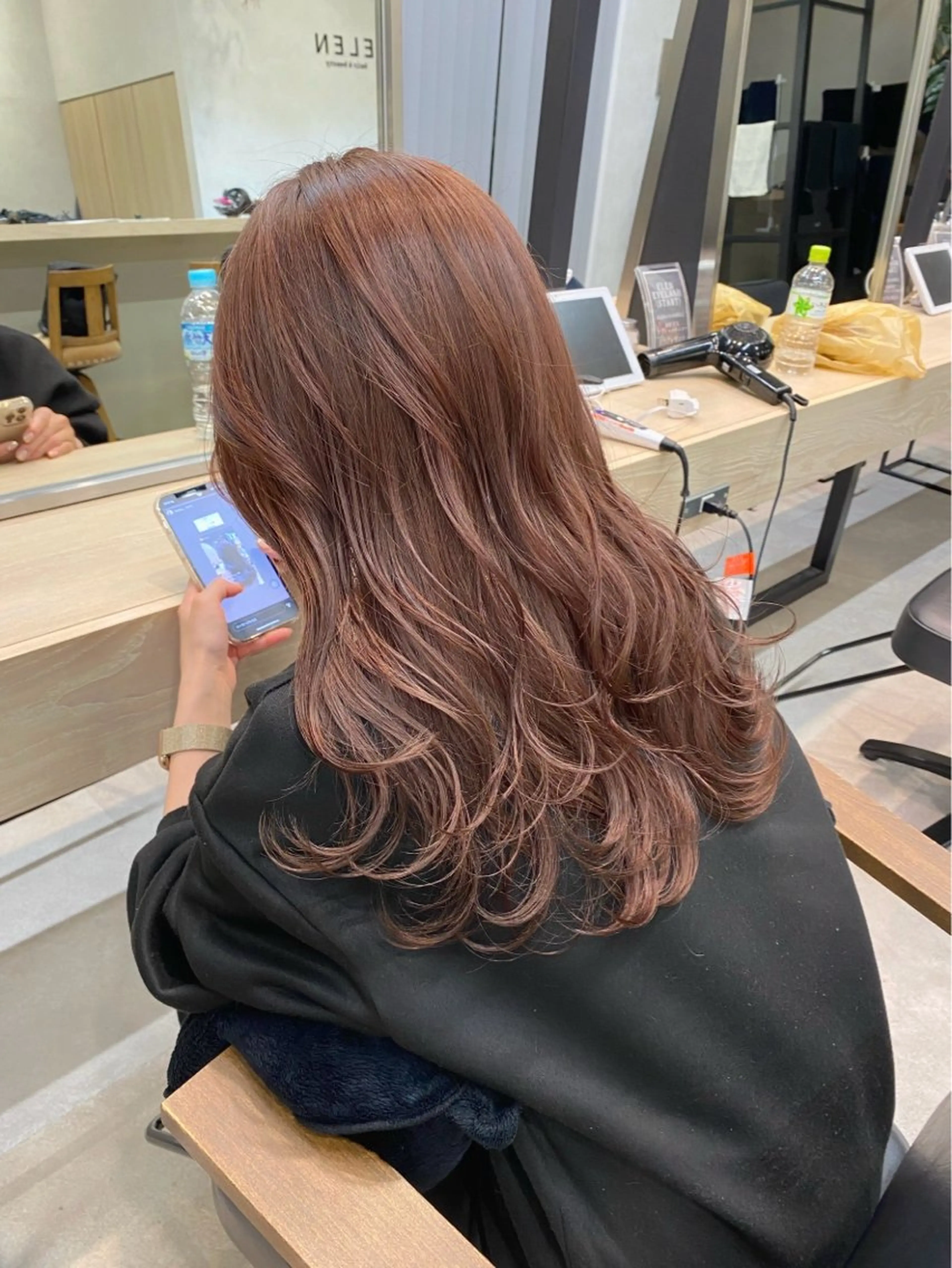 カラー ヘアカラー Wカラー┆ブラウン ┆うる艶┆ゆうはのヘアスタイル