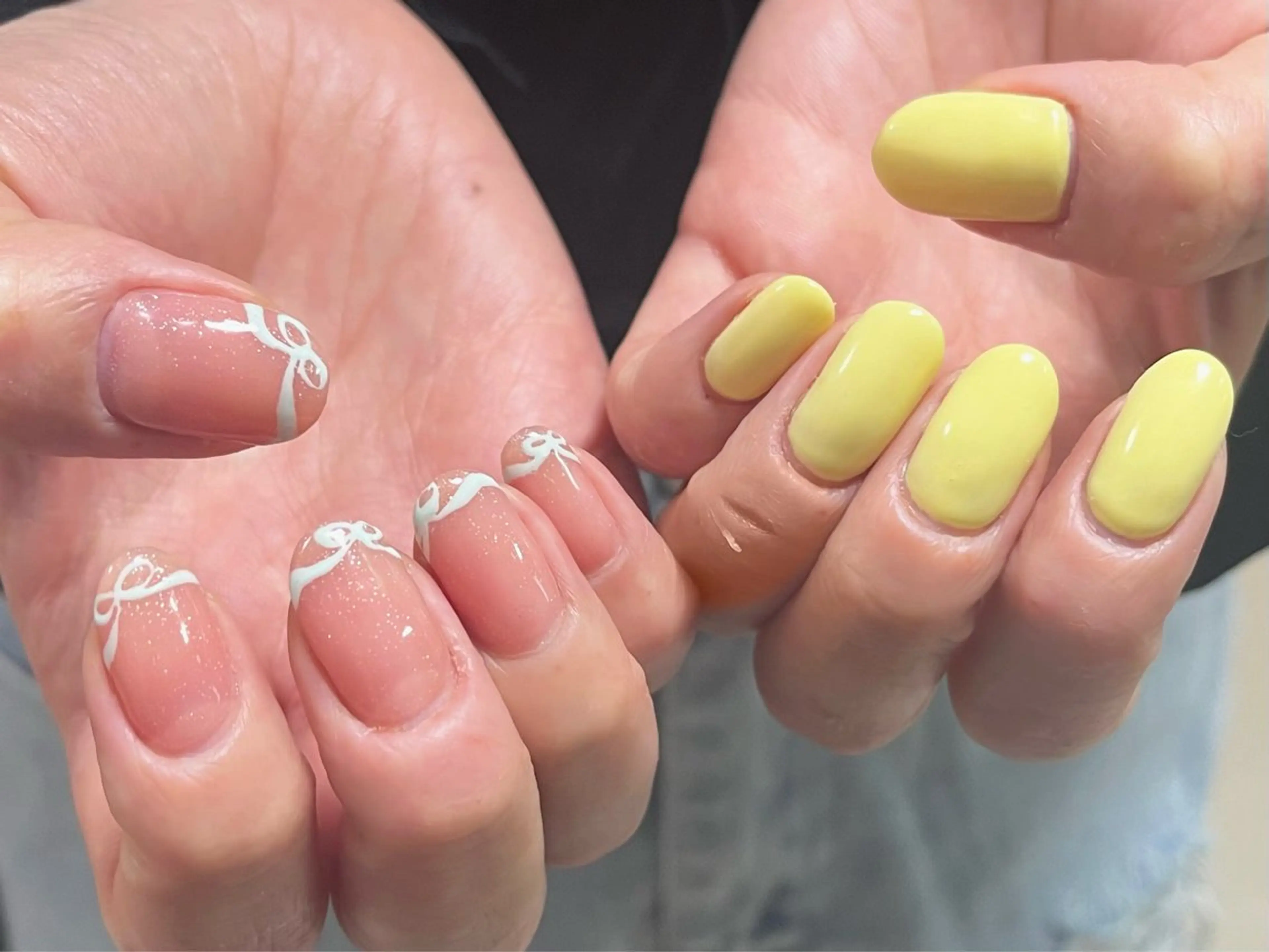 ネイル パステルネイル 春ネイル IZUMIꕤnail 堺筋本町｜心斎橋のネイルデザイン