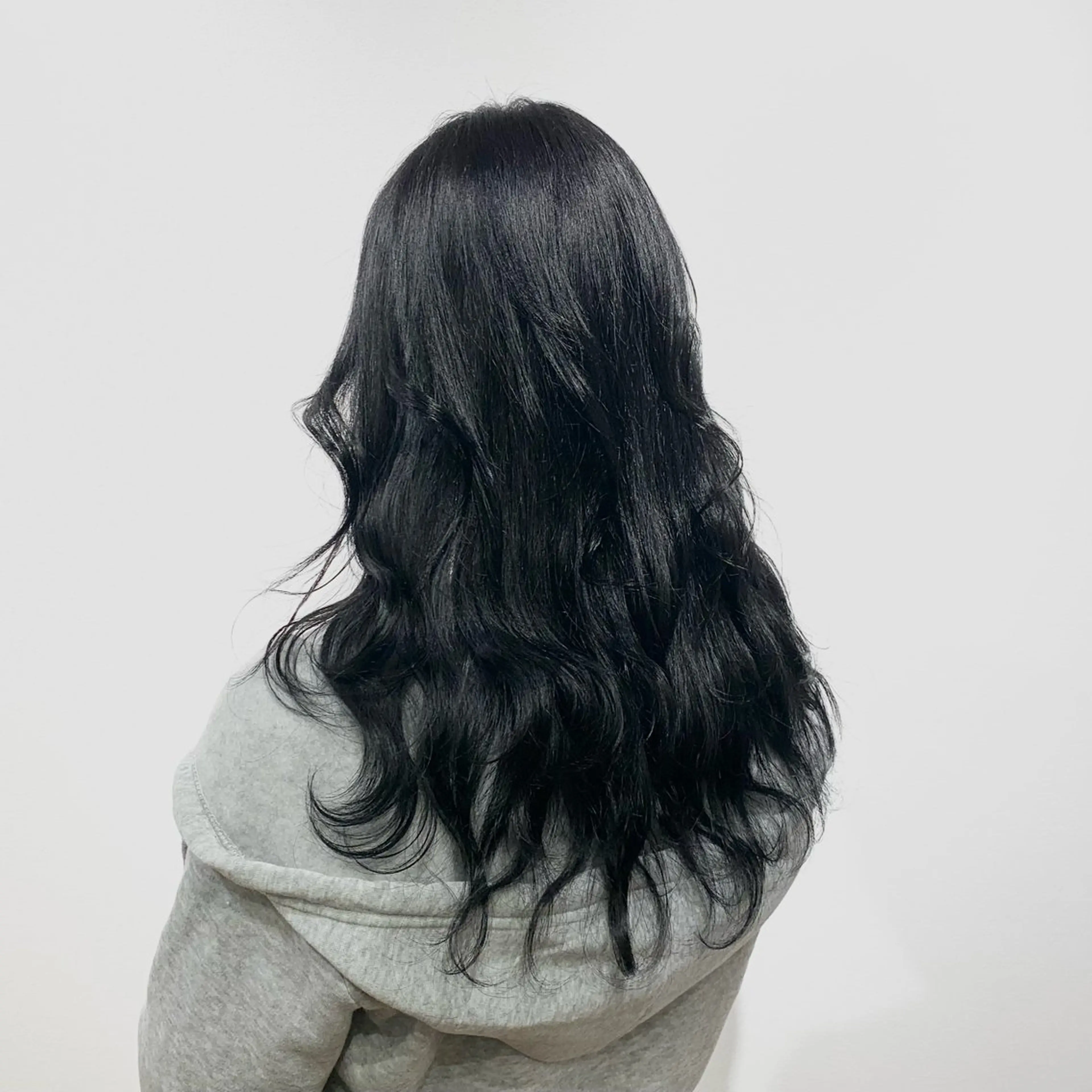 ロング カラー ヘアアレンジ キヨミ 韓国レイヤーカットのヘアスタイル