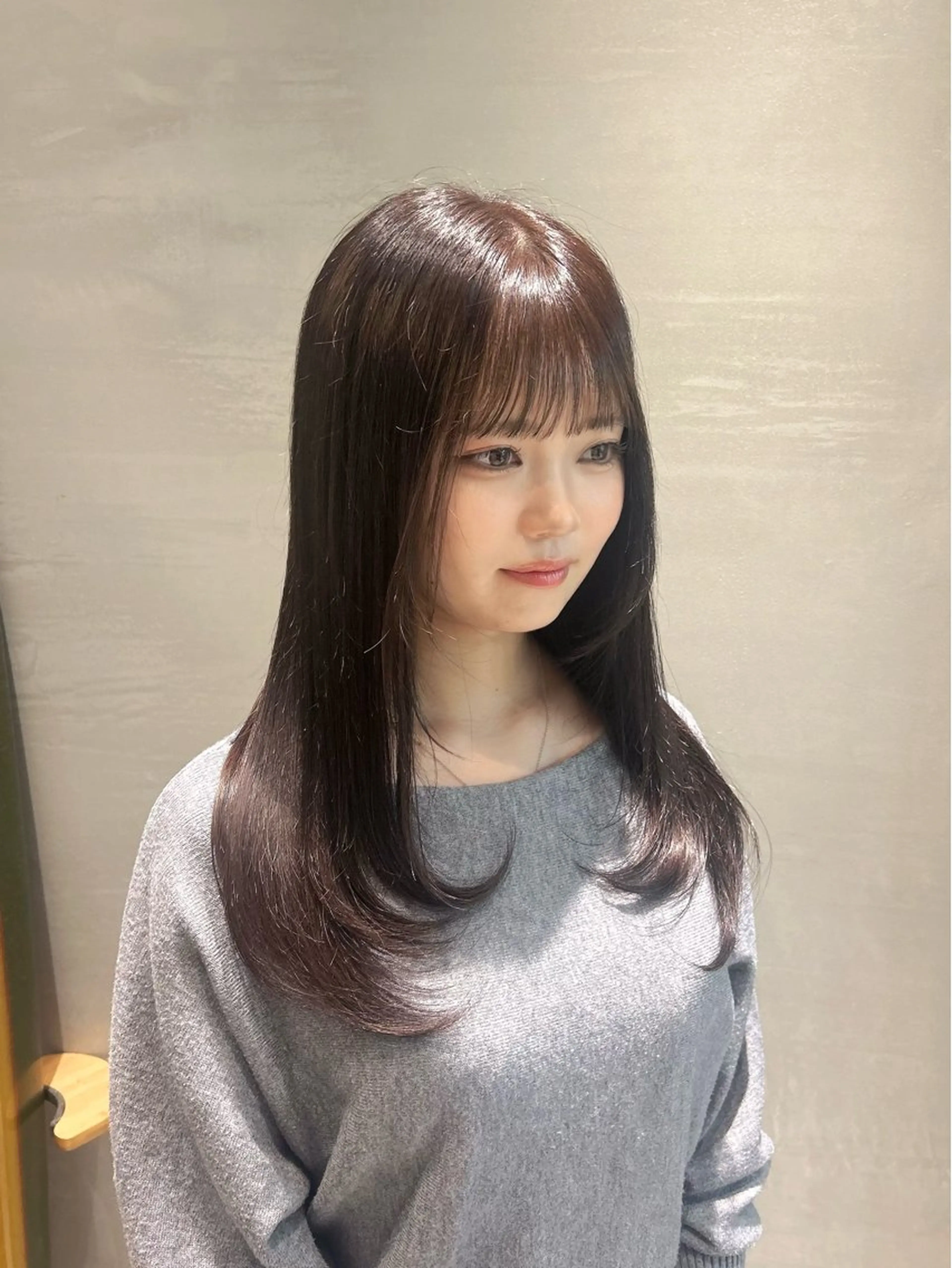 カラー ヘアカラー トリートメント 中田 和花のヘアスタイル