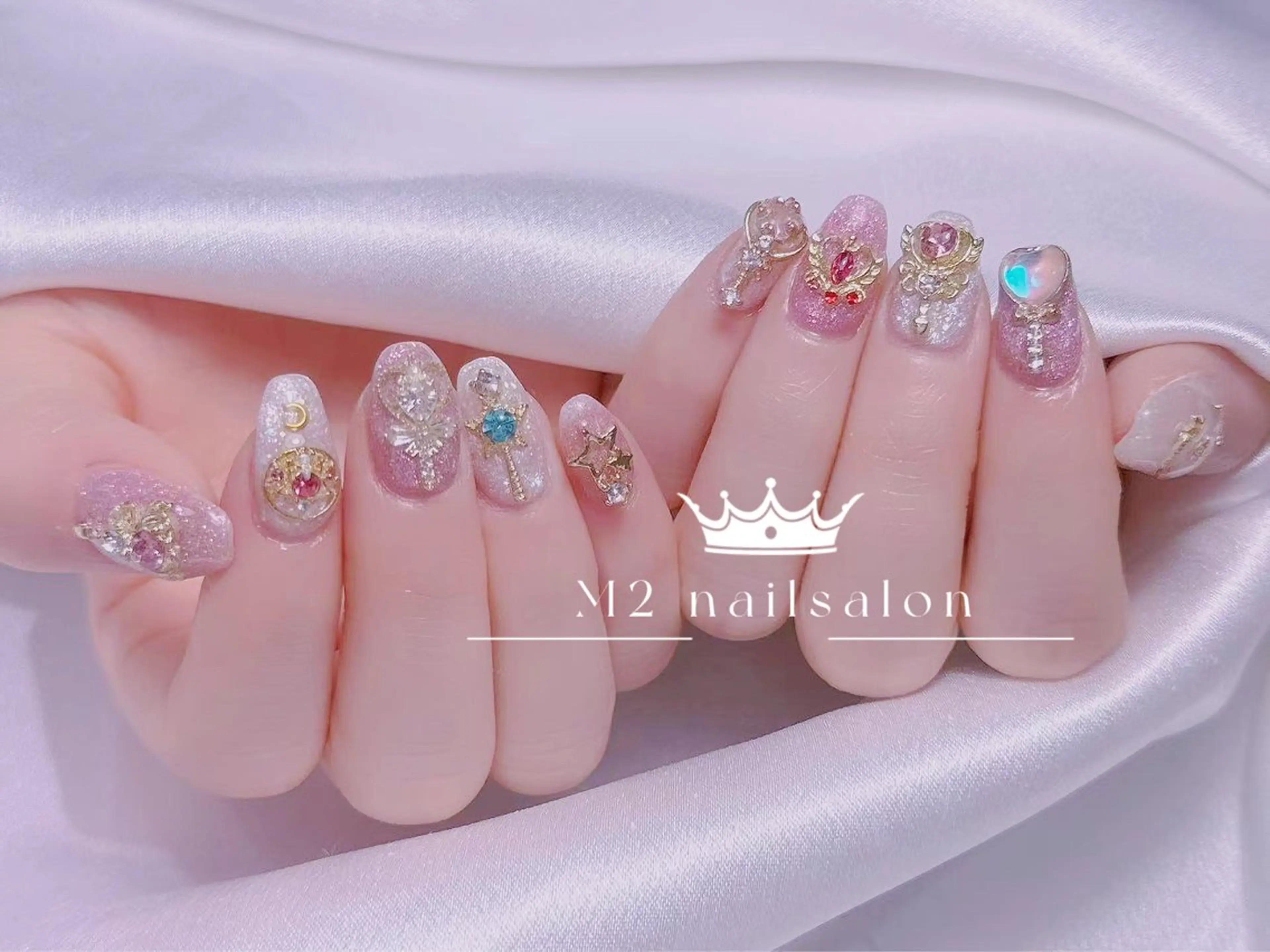 ネイル ハンドネイル 長さだし専門店 M2 rikaのネイルデザイン