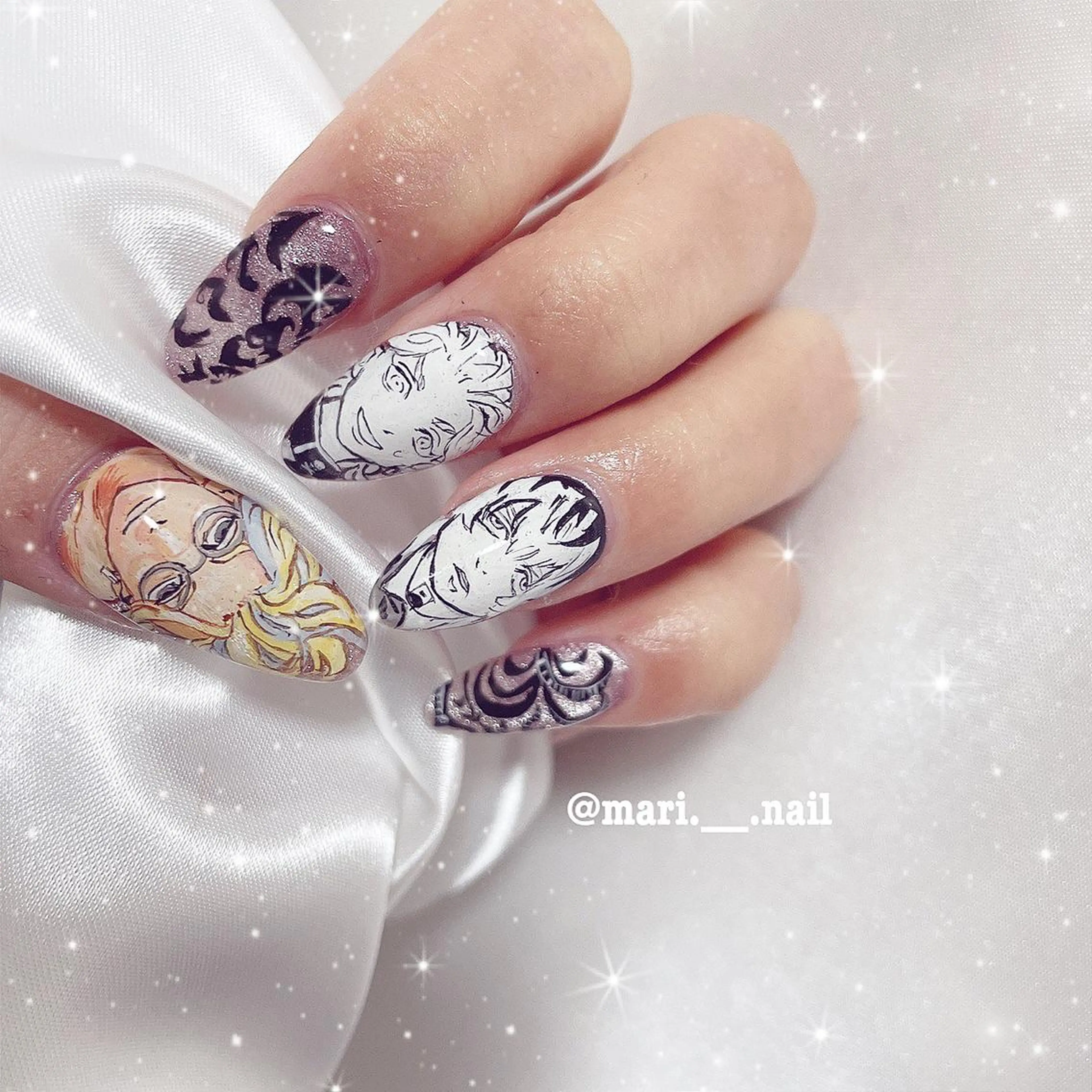 ネイル 🎀 Mayu 🎀痛ネイルのネイルデザイン