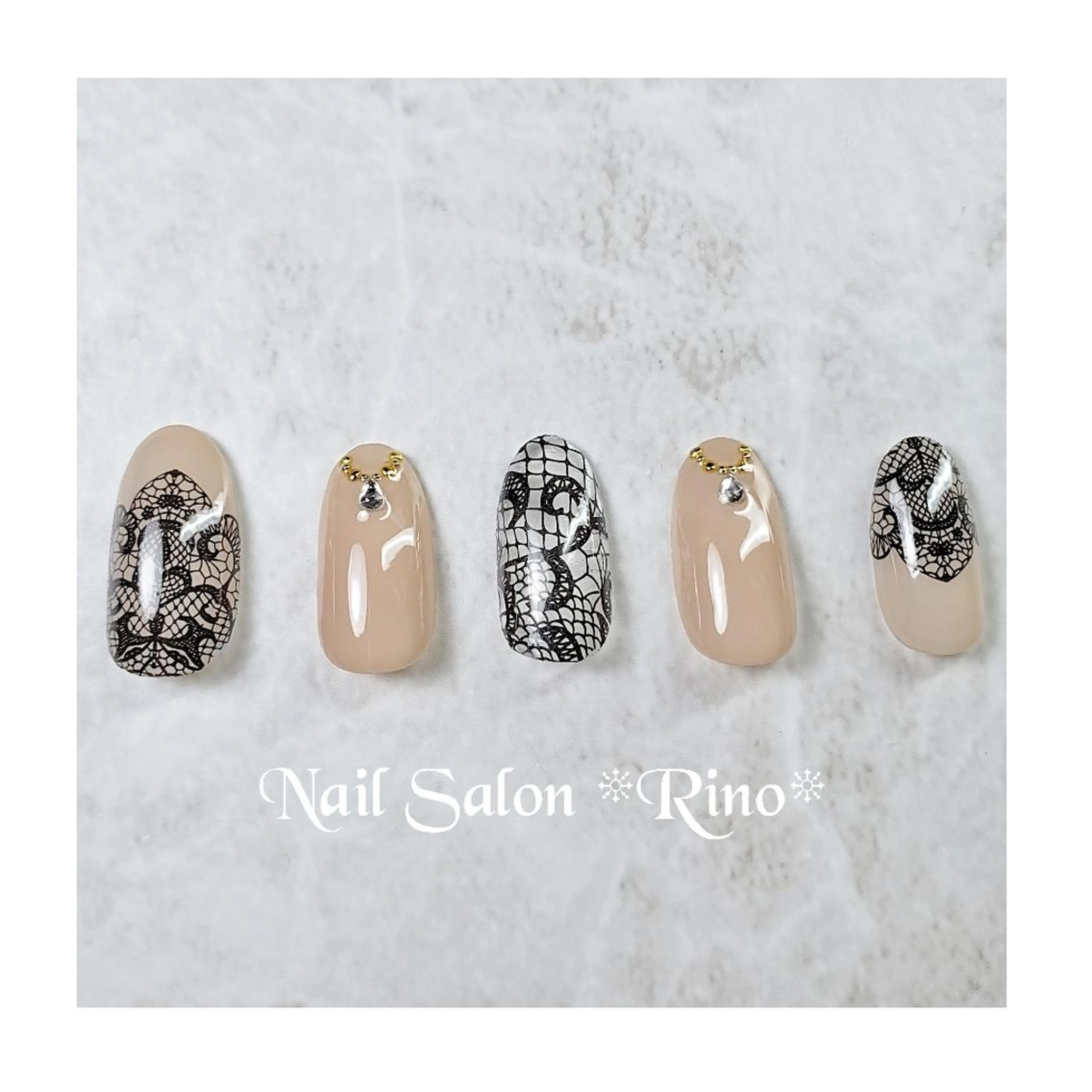 セミロング ネイル Katayama Yokoのネイルデザイン