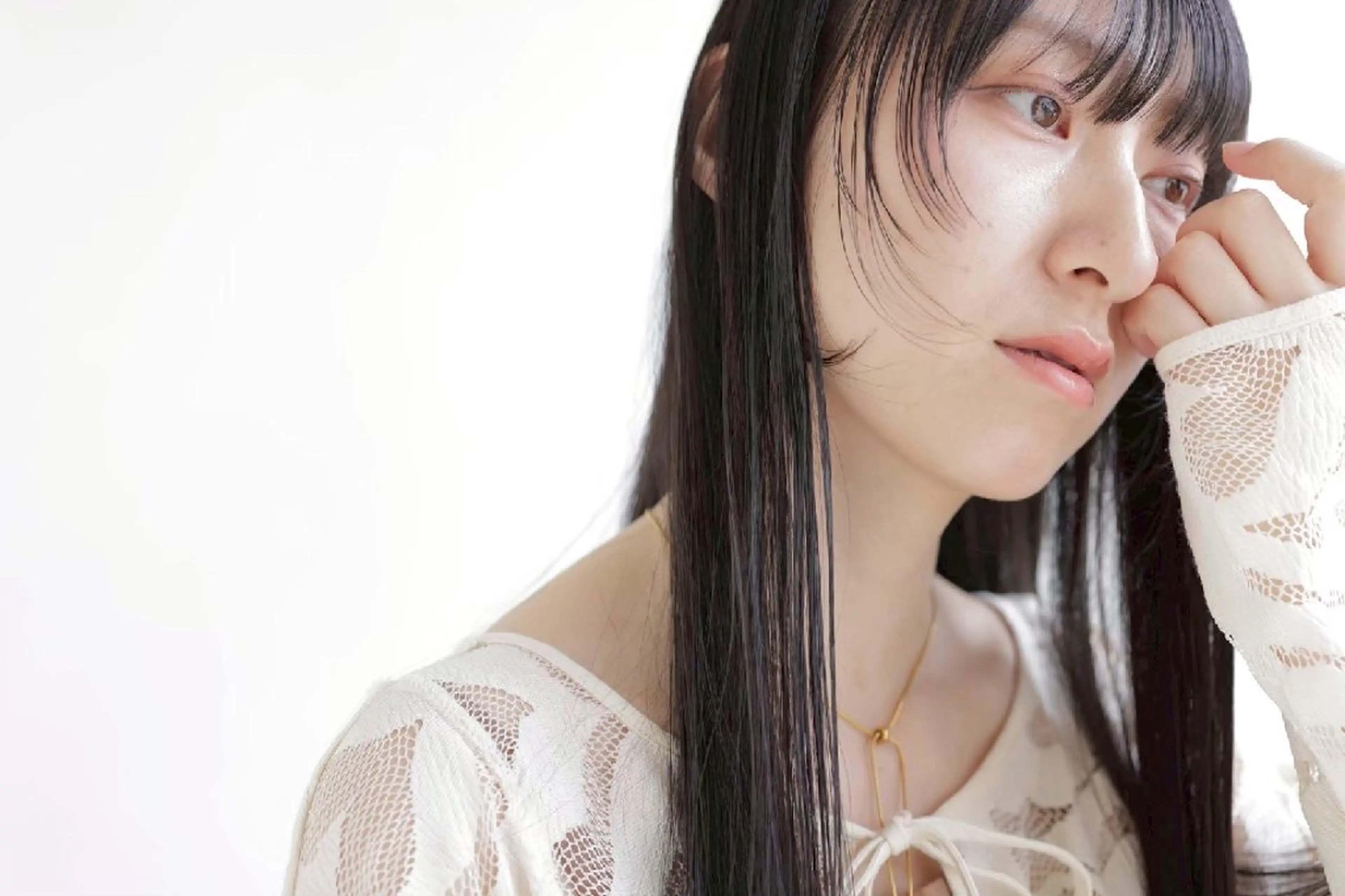 カラー 束感まつぱ🥑🤍 NATUKI🤍のヘアスタイル