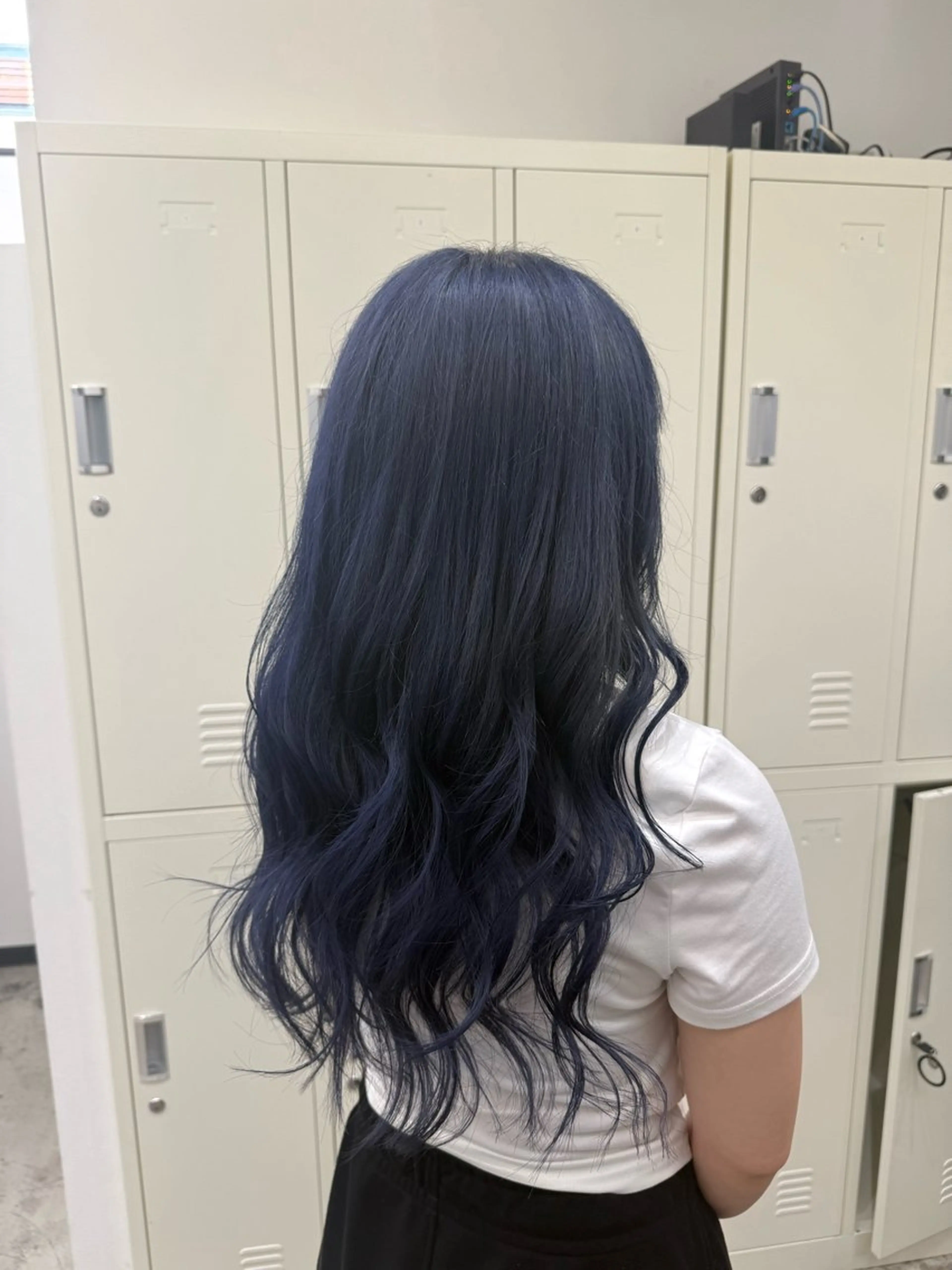 ロング カラー ブリーチ ブロンド ケアブリーチ ダブルカラー イヤリングカラー ヘアカラー ✨カット¥1100円 /Yudai✨のヘアスタイル