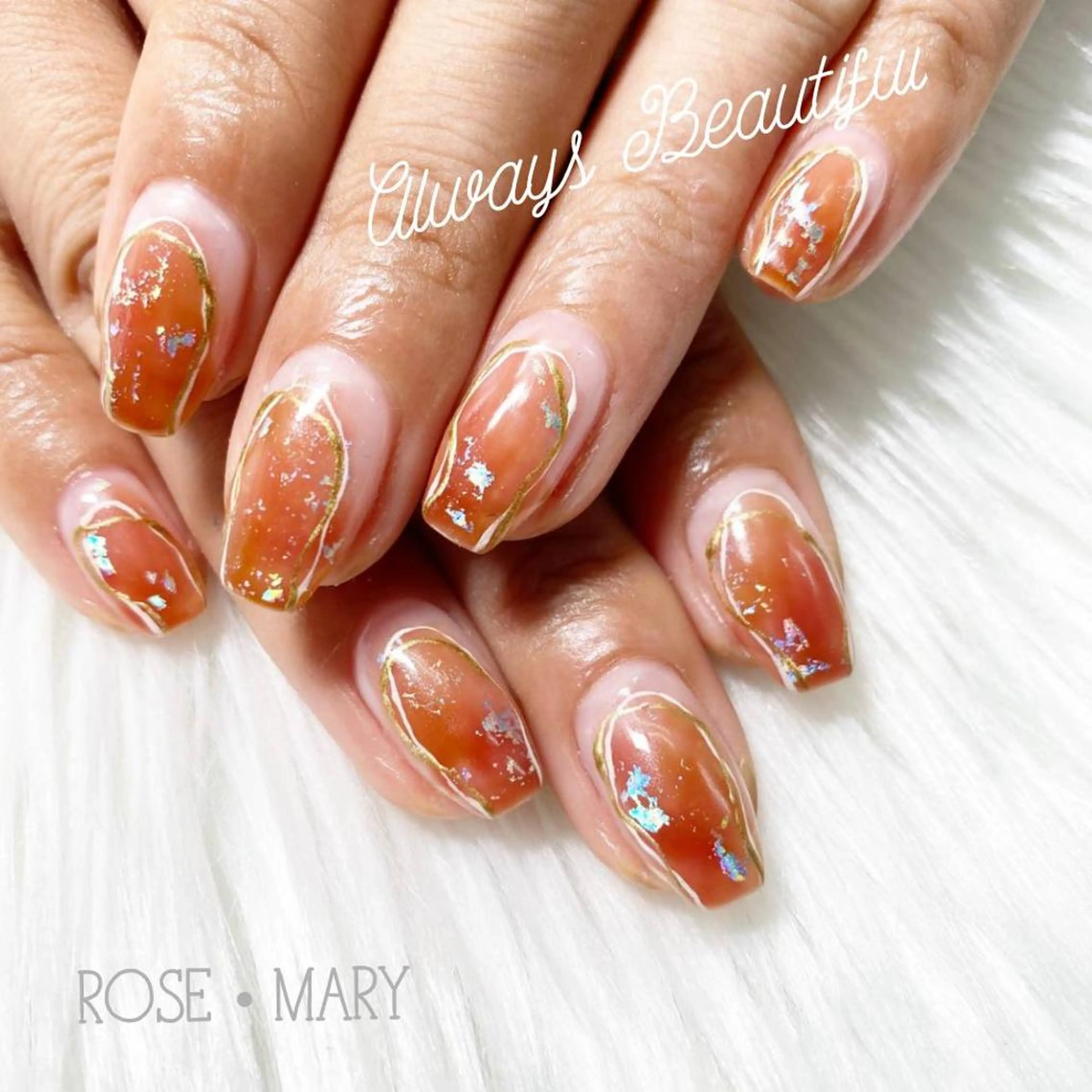 ネイル ROSE・ MARY 鈴木のネイルデザイン