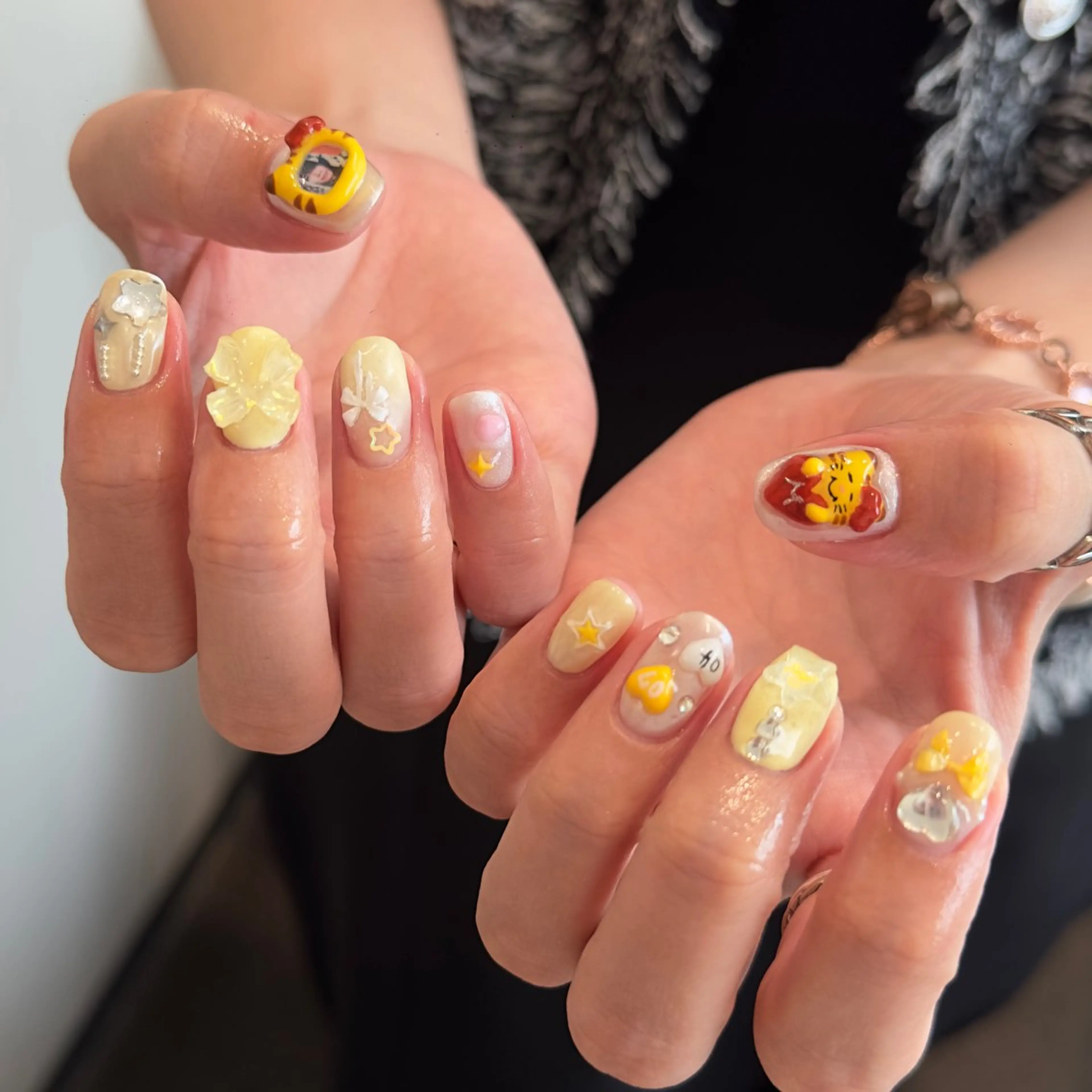 ネイル ハンドネイル 🎀フェイ フェイ🫧💗のネイルデザイン