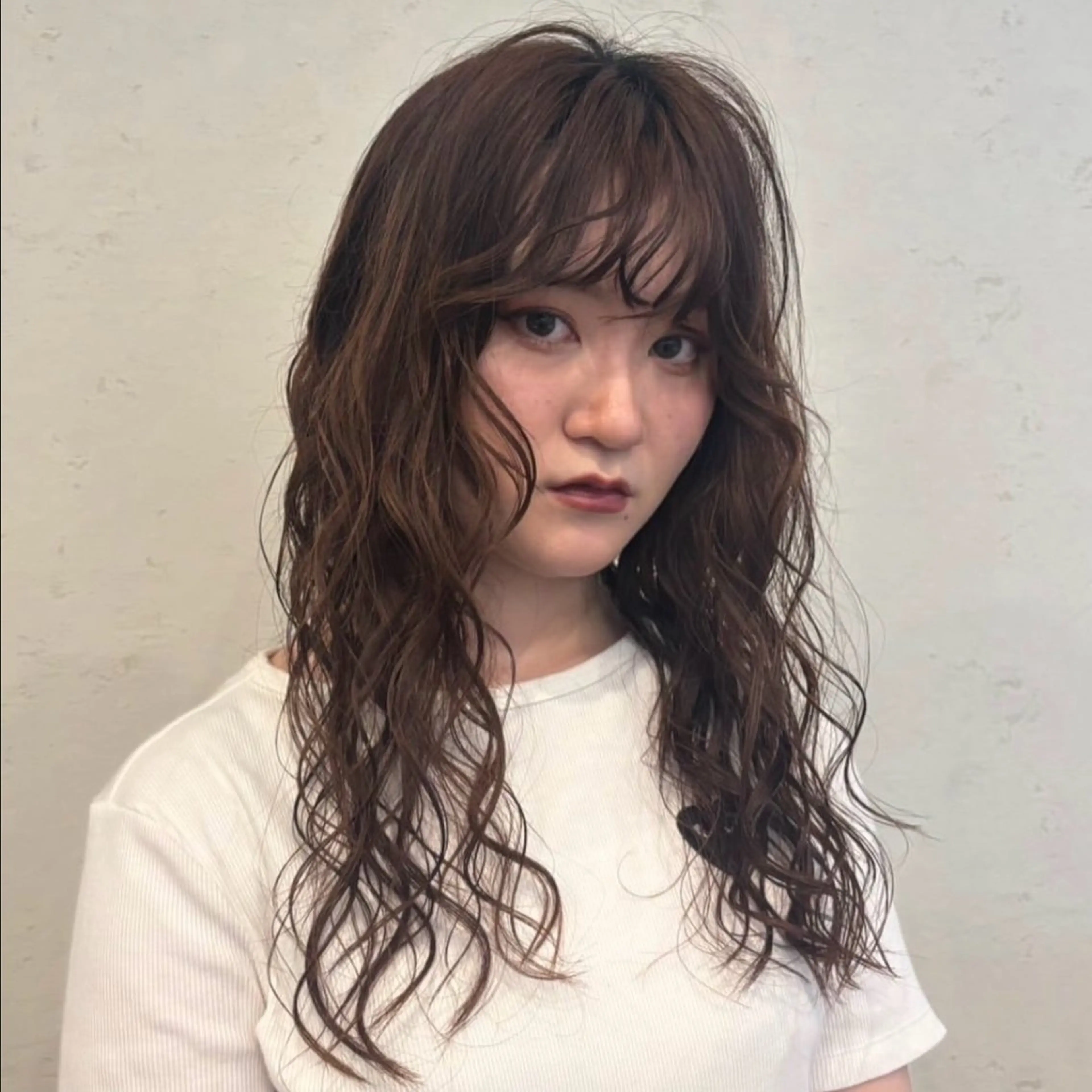 ロング レイヤー/デザイン/ タイト/mauのヘアスタイル