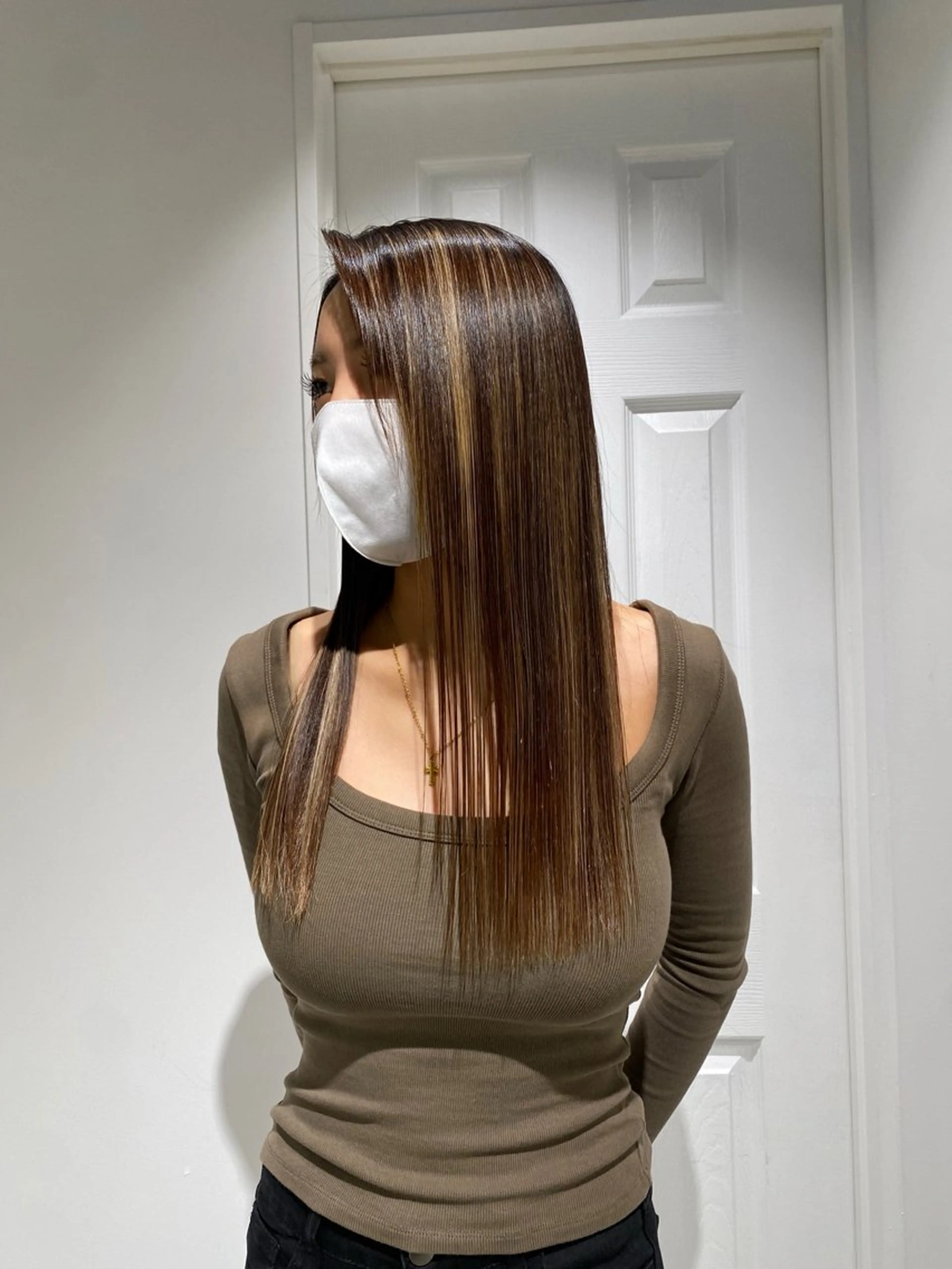 パーマ 縮毛矯正 カンナ【Y2Kネイル /コーンロウ】のネイルデザイン