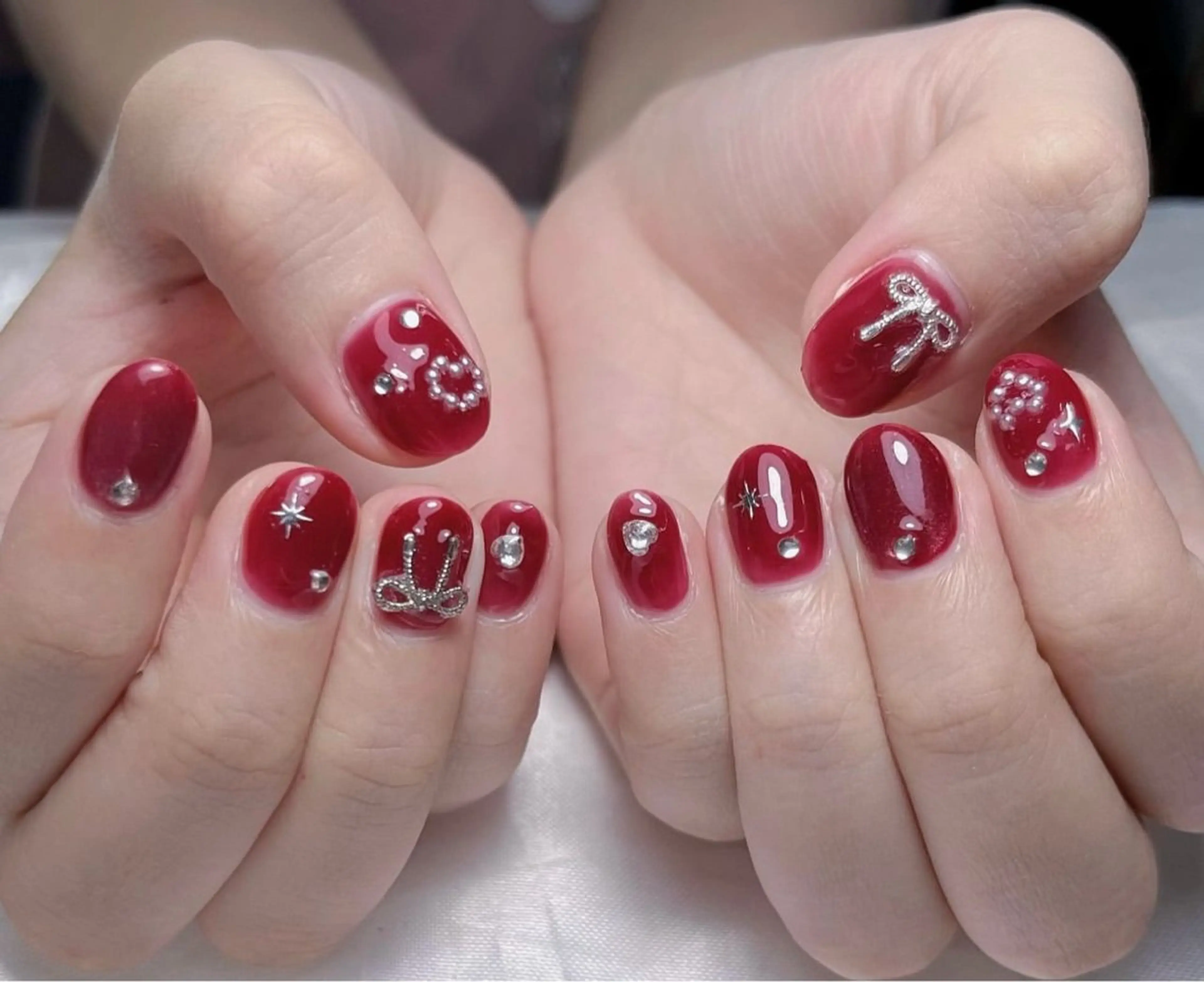ネイル ハンドネイル ╹◡╹Mimoミモ Eye&Nailのマツエク・マツパデザイン