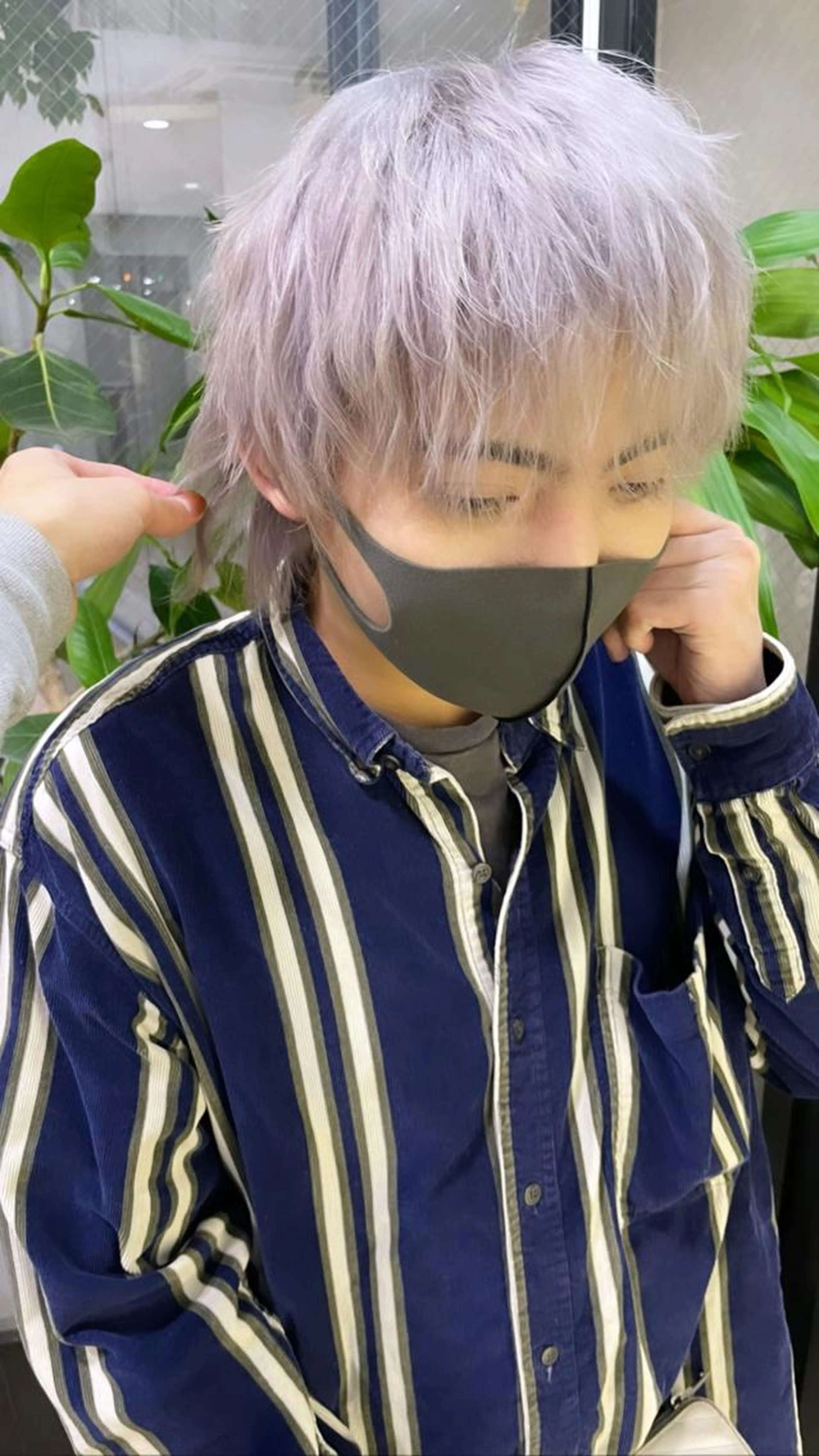 (メンズ限定) トリプルカラー　ムラ修正や1日でホワイトにしたい方におすすめです❗️の写真