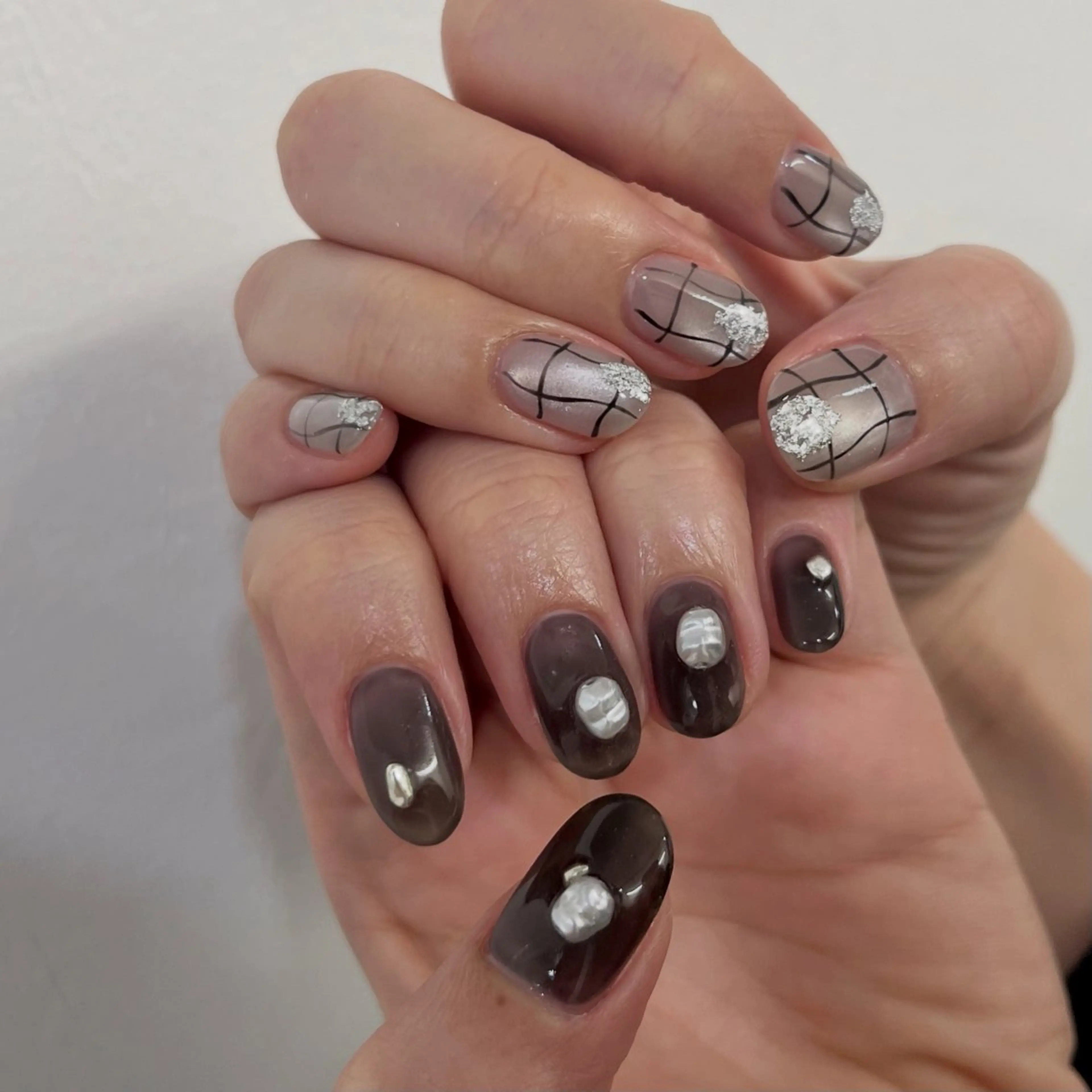 ネイル ハンドネイル 新宿ニュアンスネイル makotoのネイルデザイン