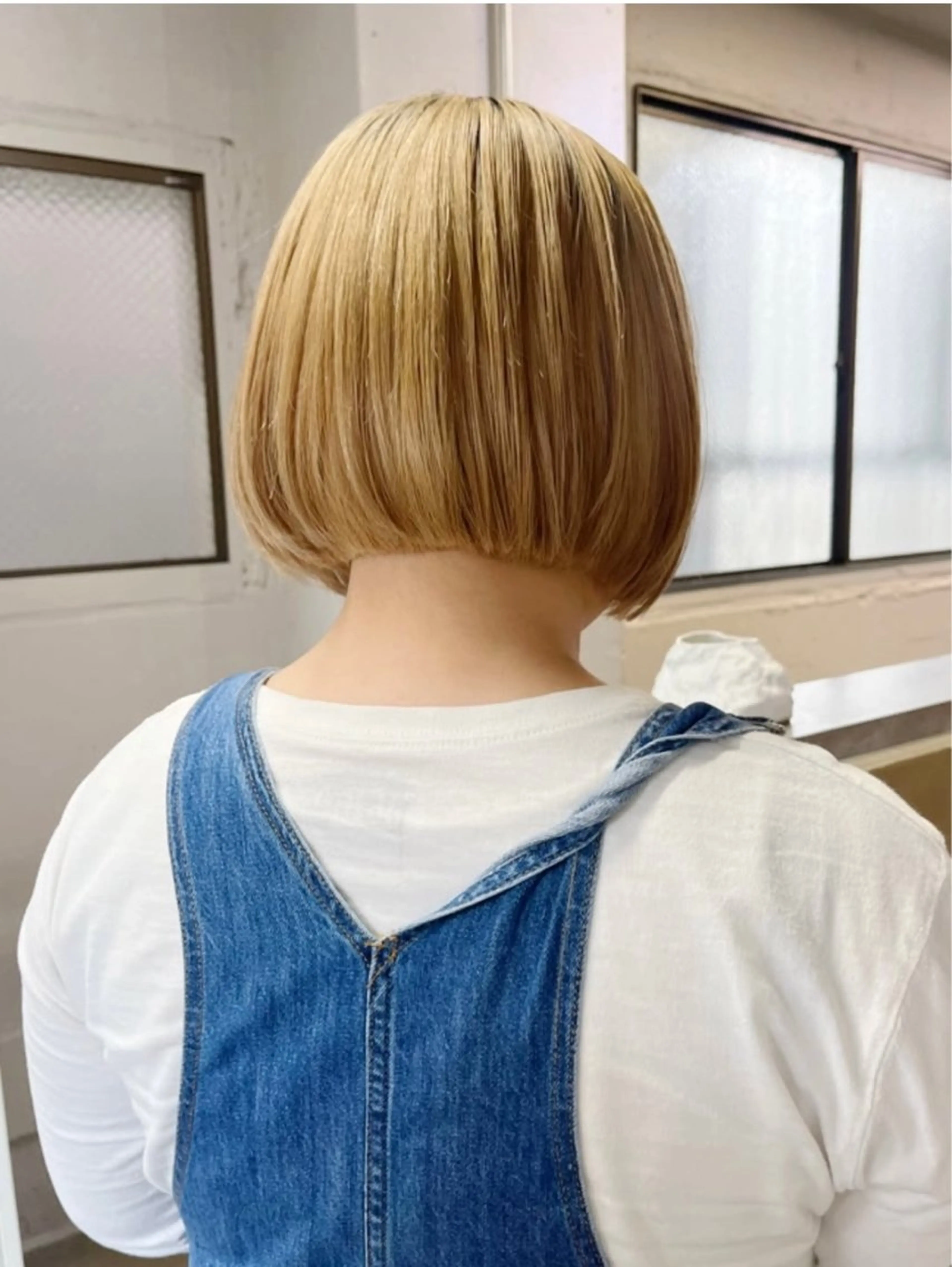 ショート 似合わせボブ🤍 女性らしさのあるヘアのヘアスタイル