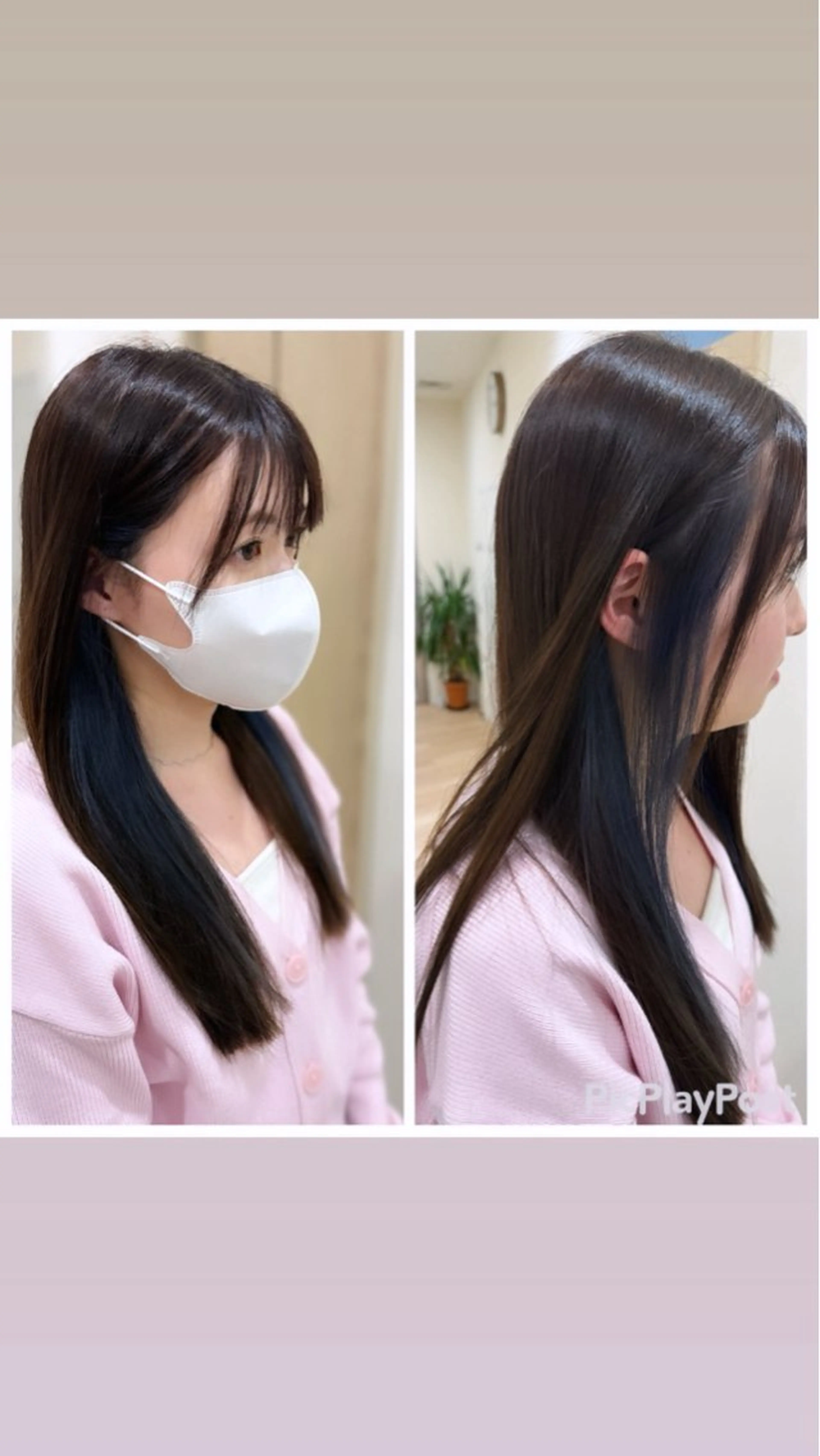 セミロング カット ヘアカラー トリートメント 丹野 圭太のヘアスタイル