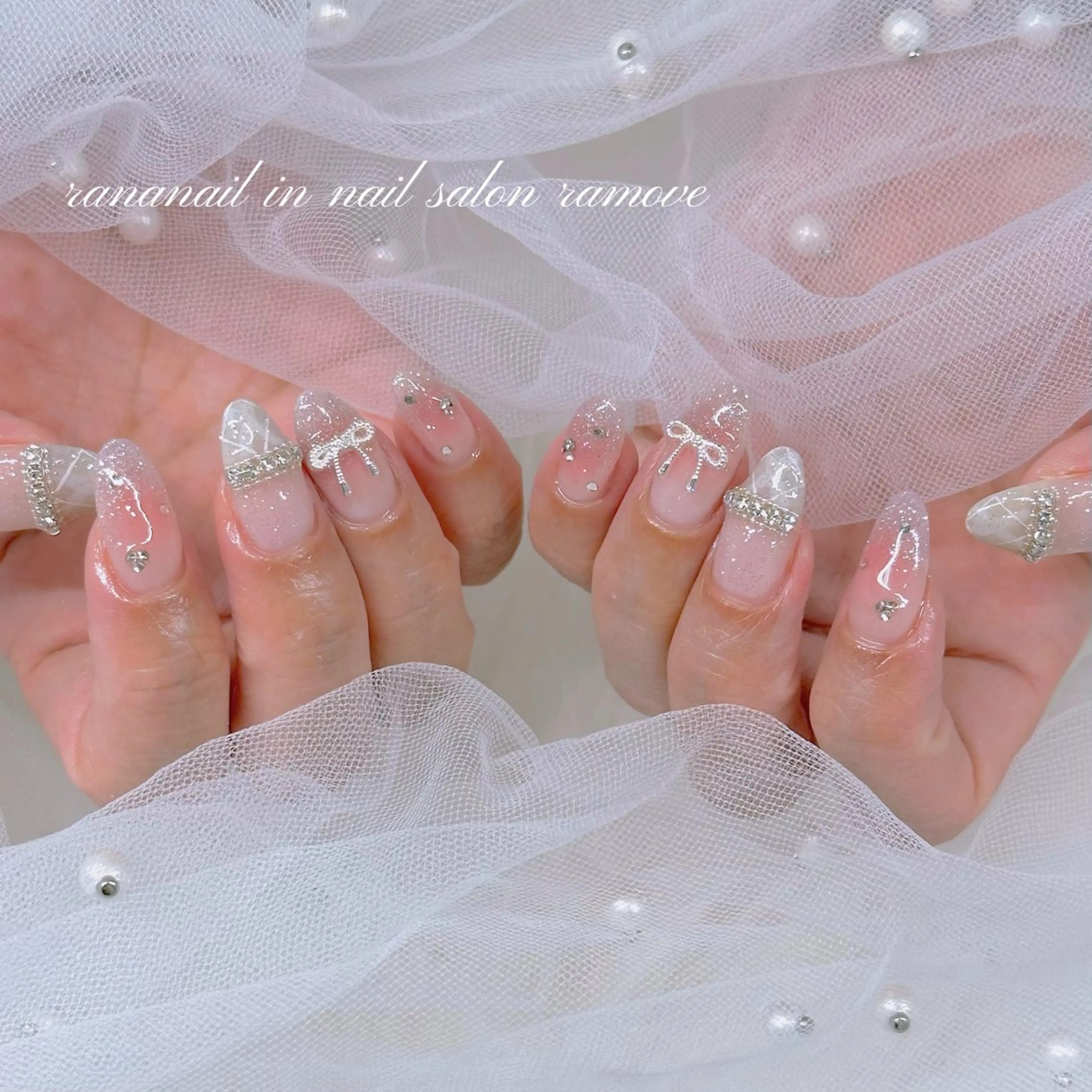 ネイル キラキラネイル ハンドネイル ramove ranaのネイルデザイン