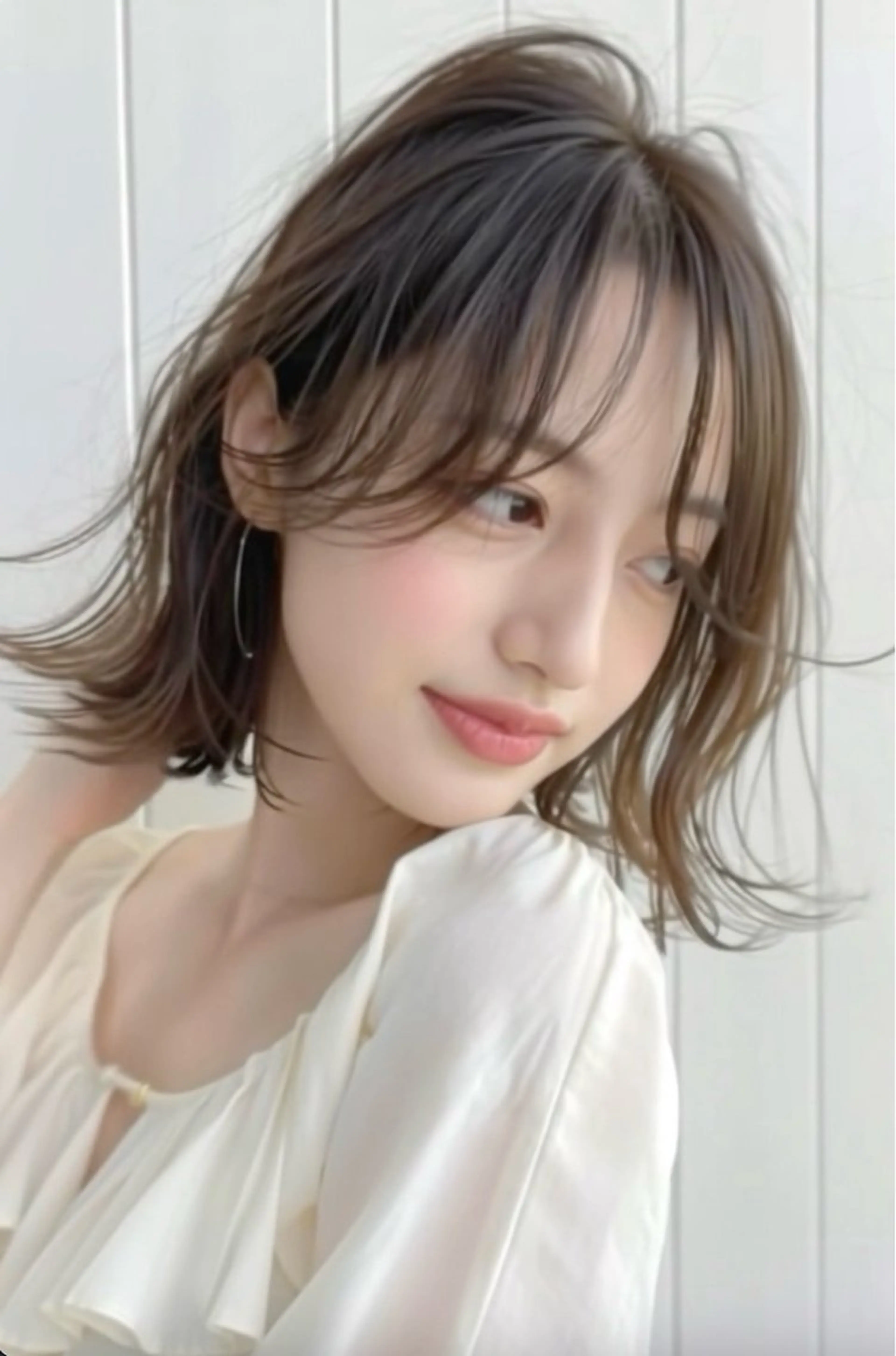 ミディアム ナック 阿倍野店 リタッチカラー募集中のヘアスタイル