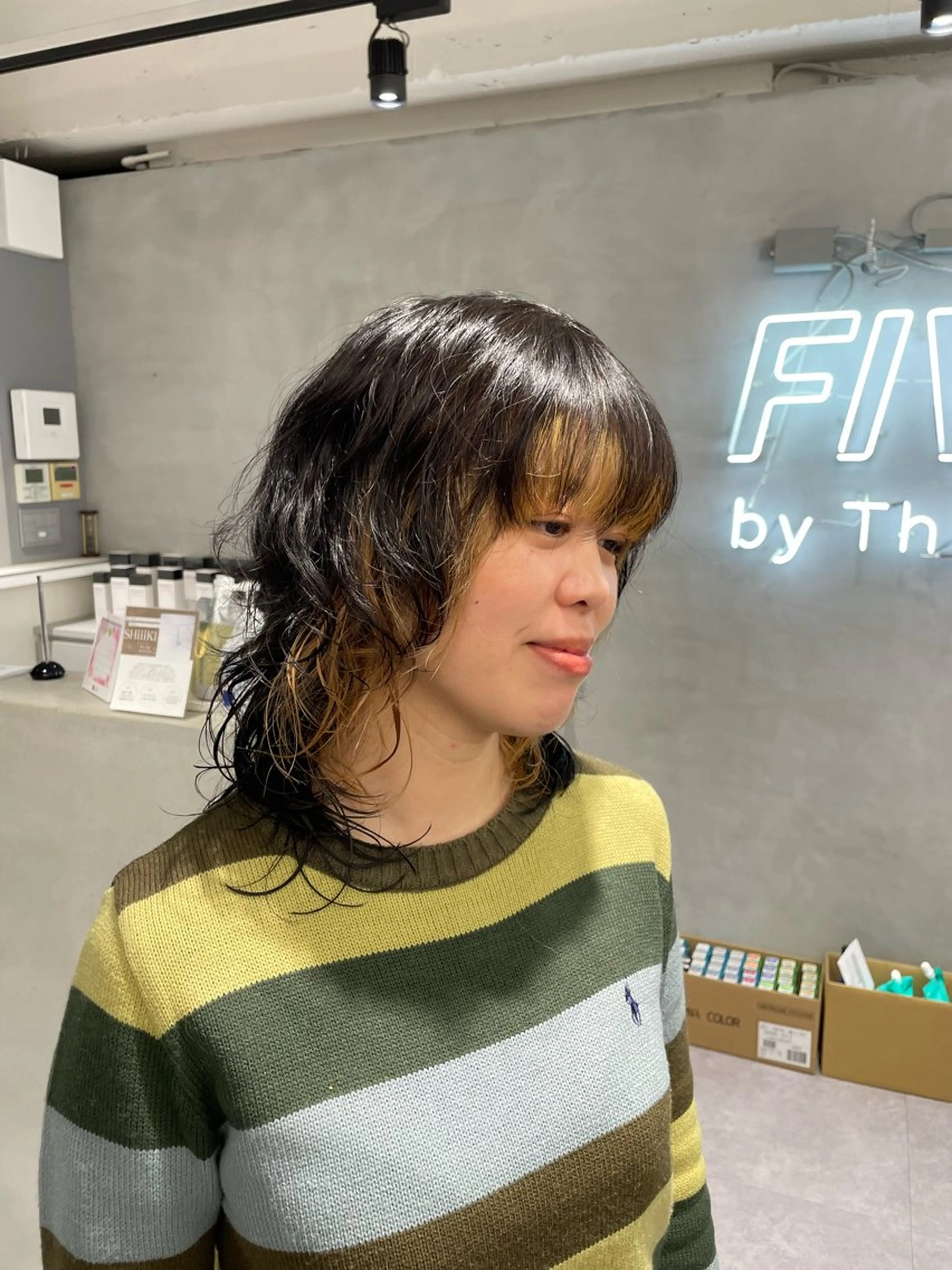 カラー 渡辺春衣 ☆カットモデル募集のヘアスタイル