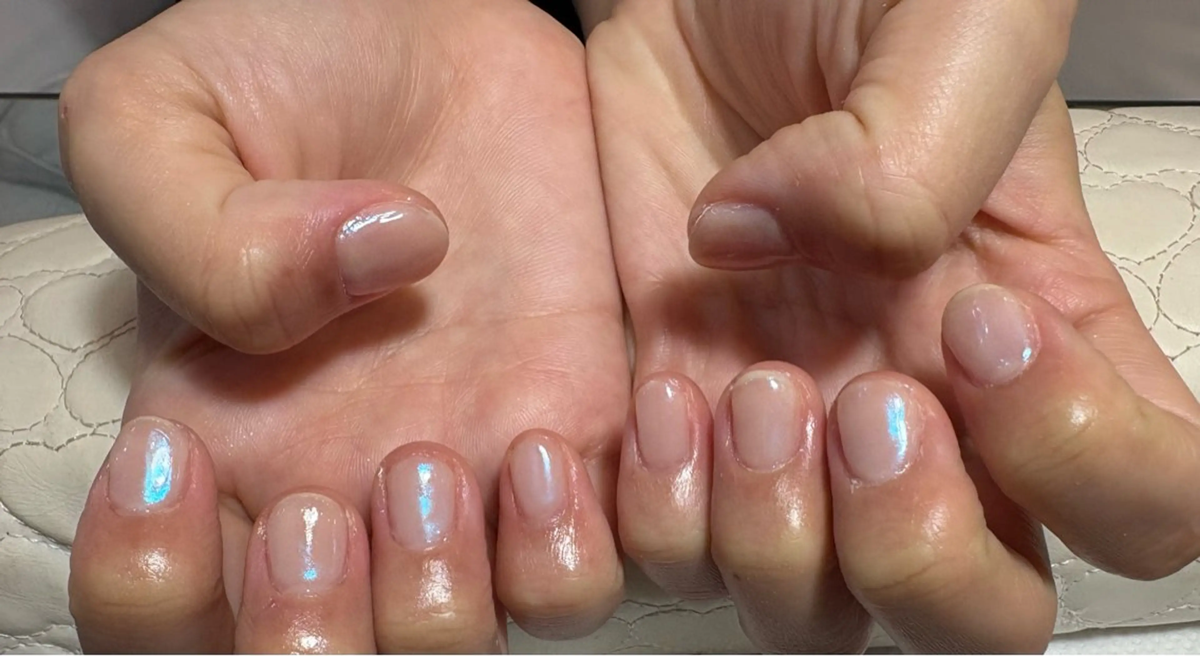 ネイル オーロラネイル 松本 リオナのネイルデザイン