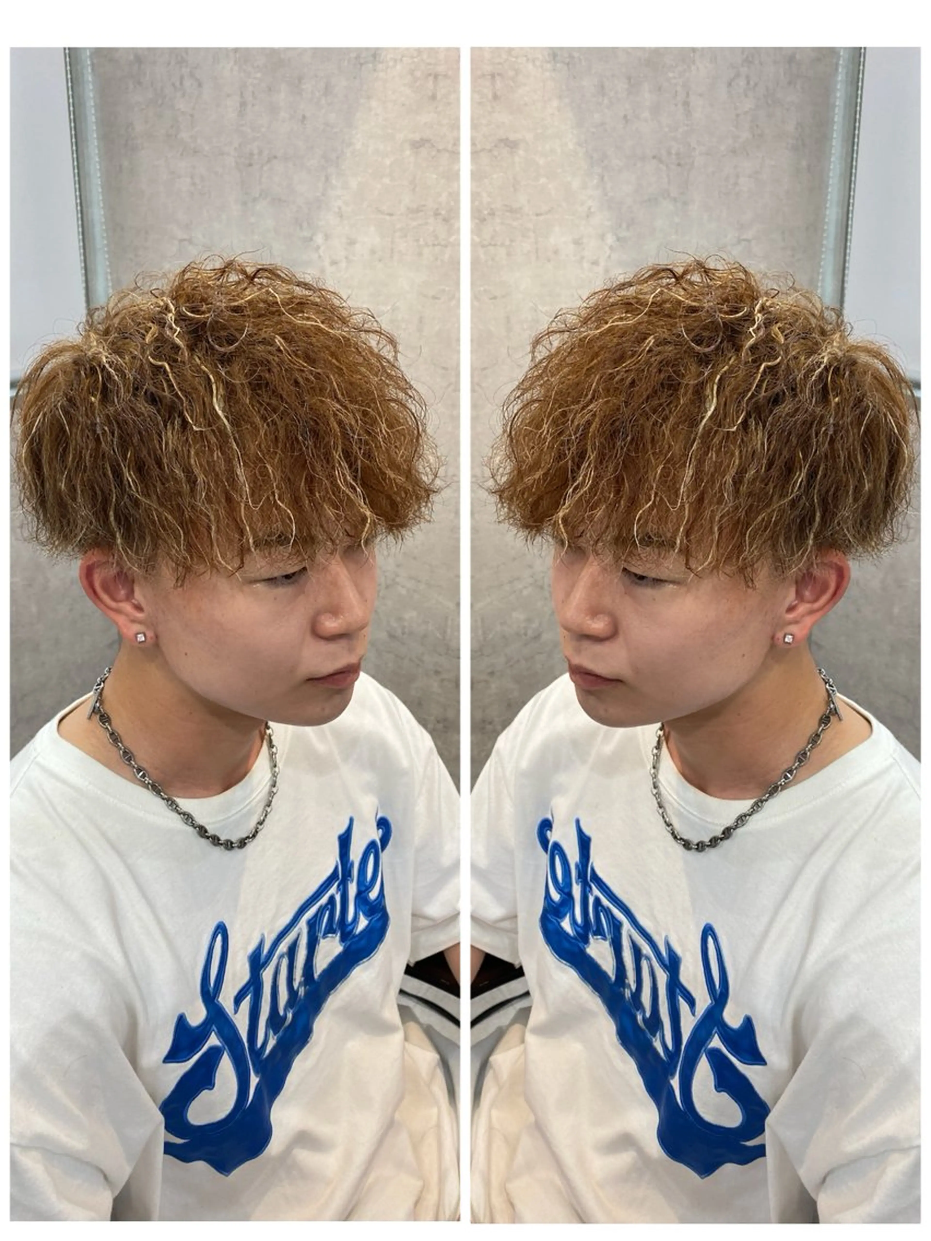 ショート カラー パーマ メンズ 🐉『メンズ美容師』 吉田龍星🐉のヘアスタイル