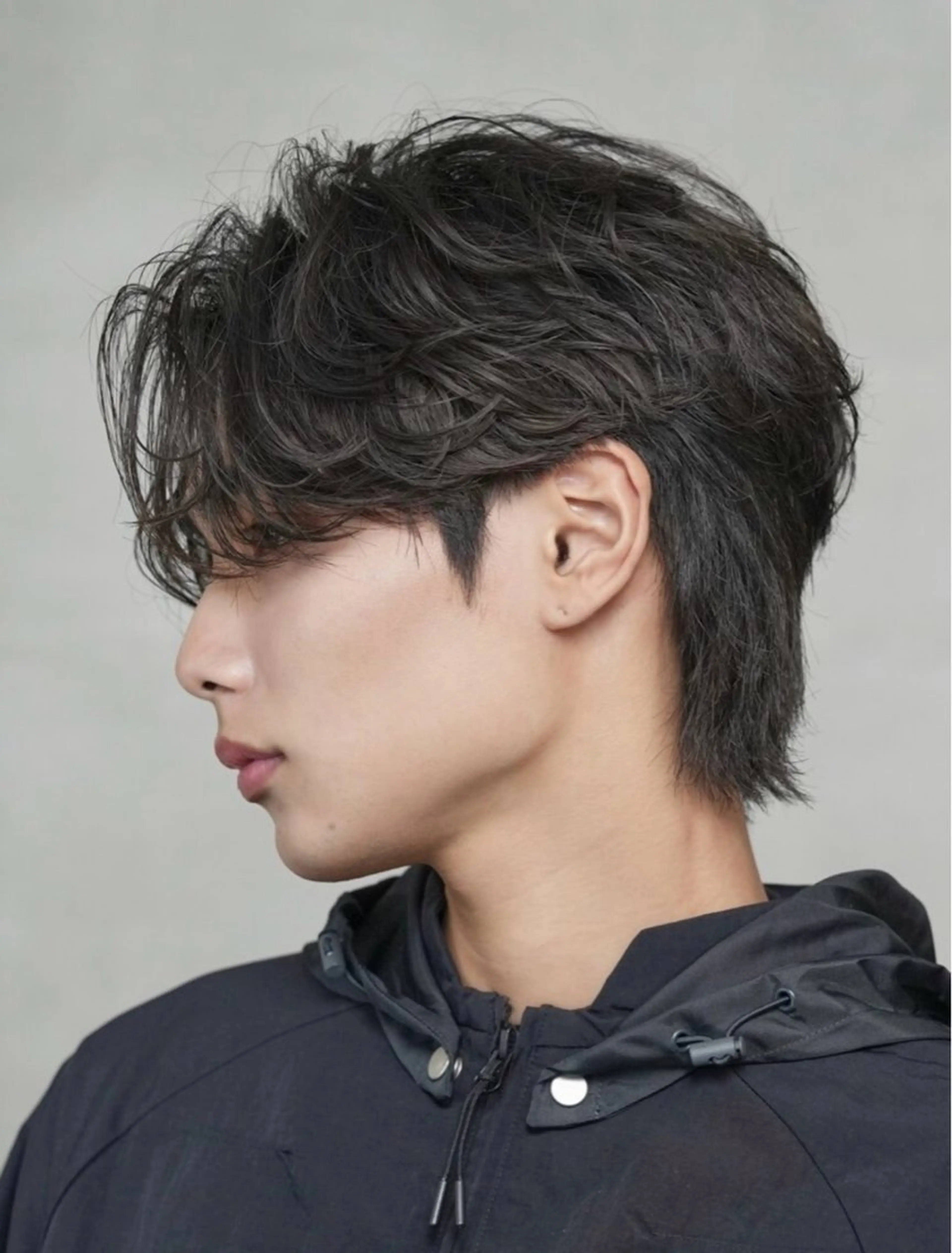 ショート パーマ メンズ 中村 芽衣那のヘアスタイル